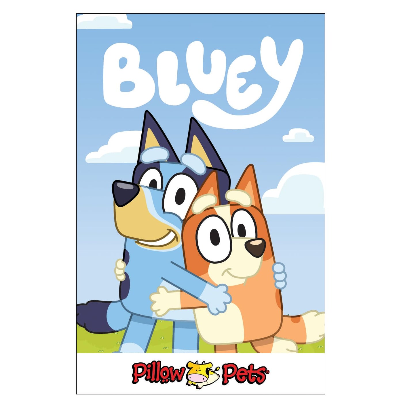 Pillow Pets Bingo Plush Toy – 18-Inch Pillow, Licensed Character