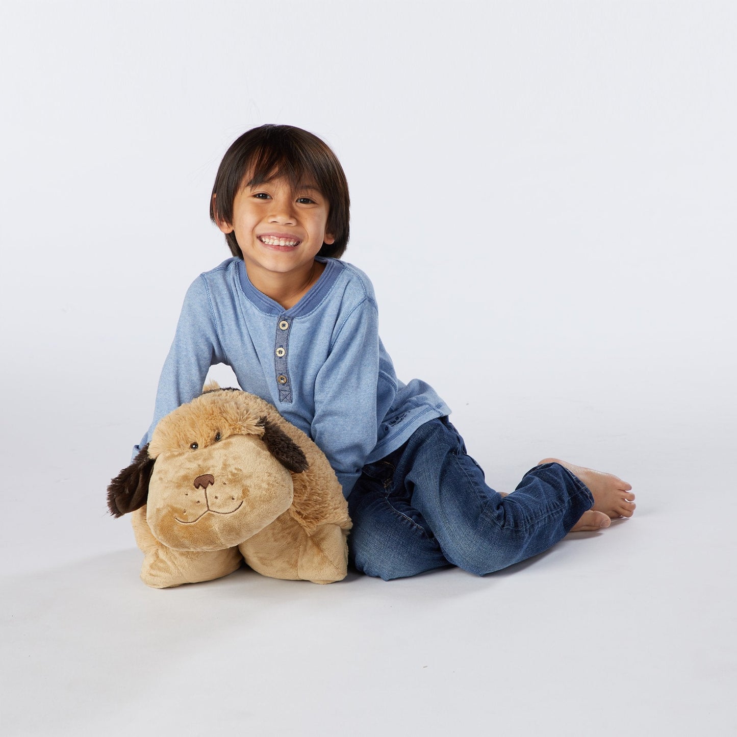 Pillow Pets Snuggly Puppy – 18-Inch Chenille Plush Pillow Toy | Originals