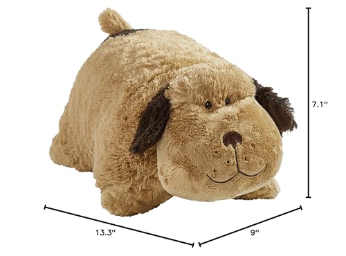 Pillow Pets Snuggly Puppy – 18-Inch Chenille Plush Pillow Toy | Originals