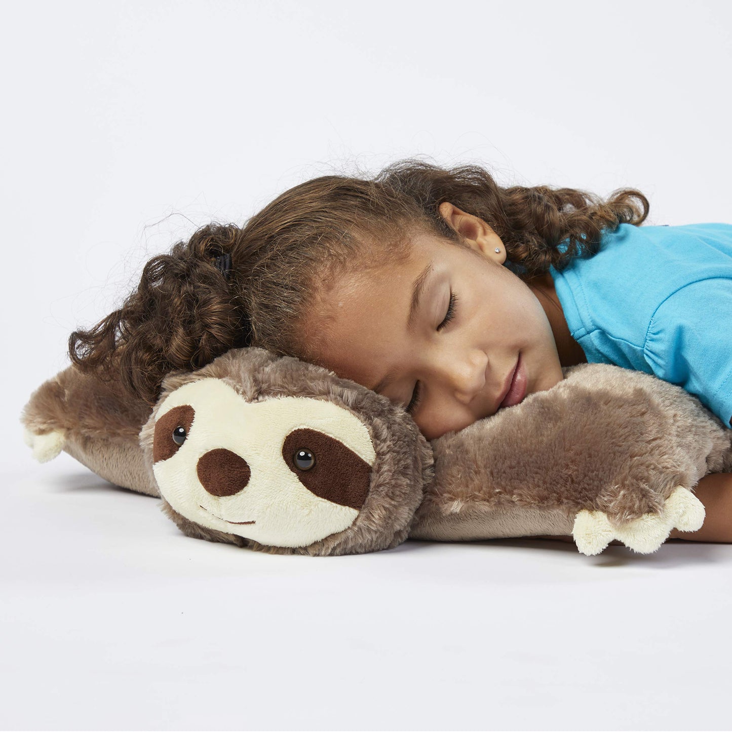 Pillow Pets Sunny Sloth – 18-Inch Plush Pillow Toy
