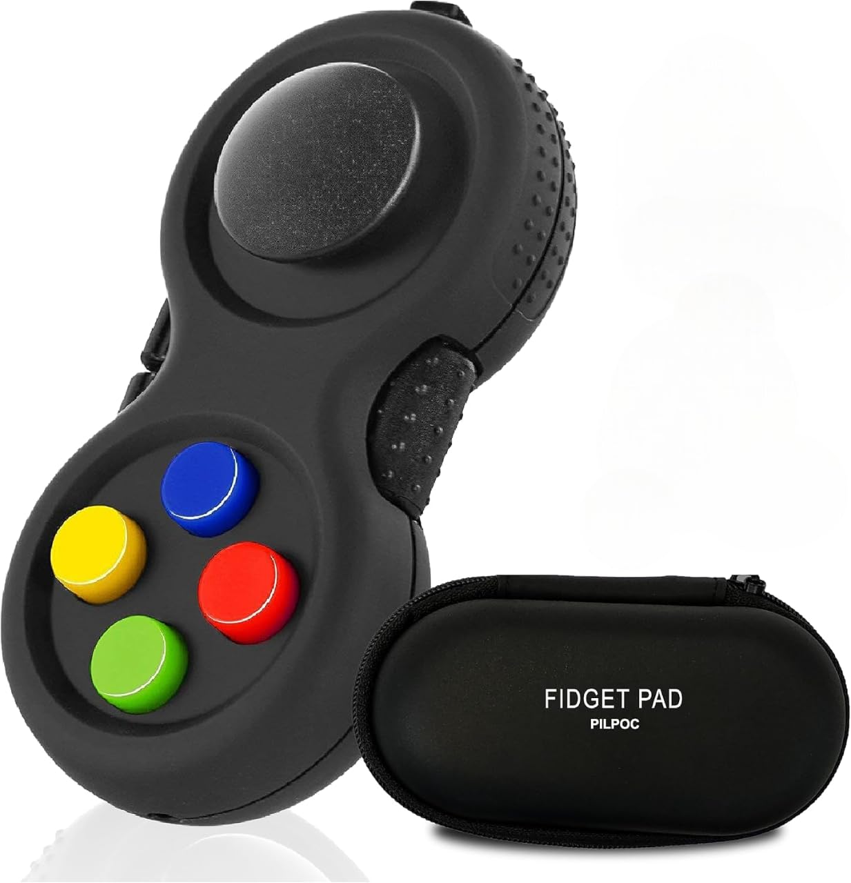 PILPOC Fidget Pad — Compact Fidget Controller for Focus, Calm & Productivity