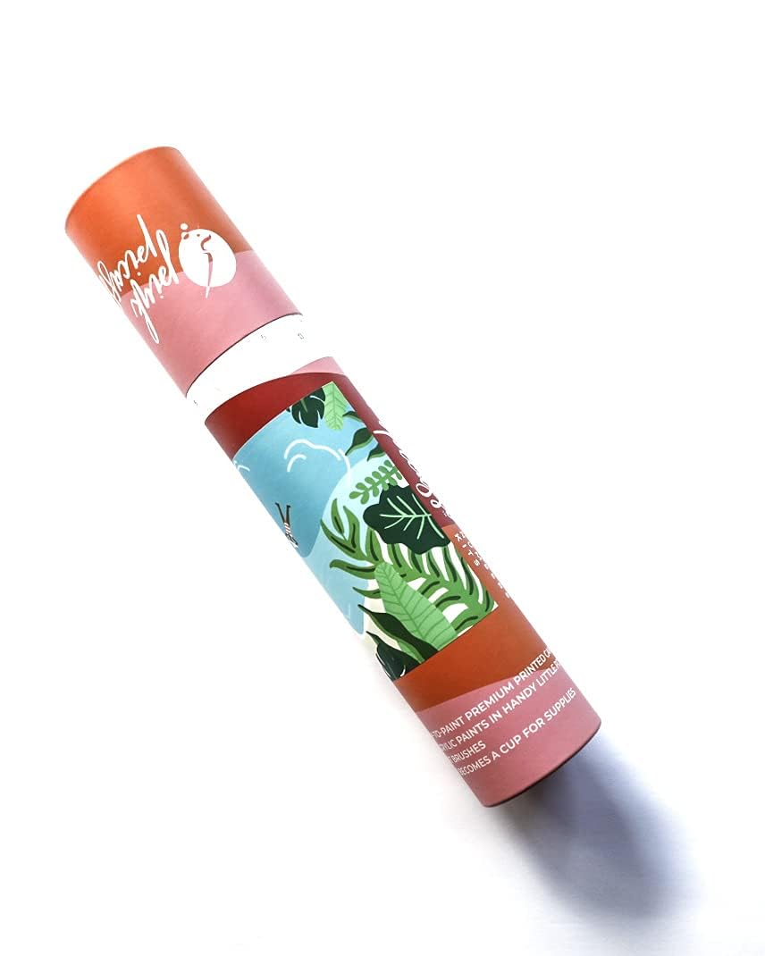 Pink Picasso Tropic Like It's Hot Paint by Numbers Kit for Kids (8-12) – Mid-Century Modern Art, As Seen on Shark Tank