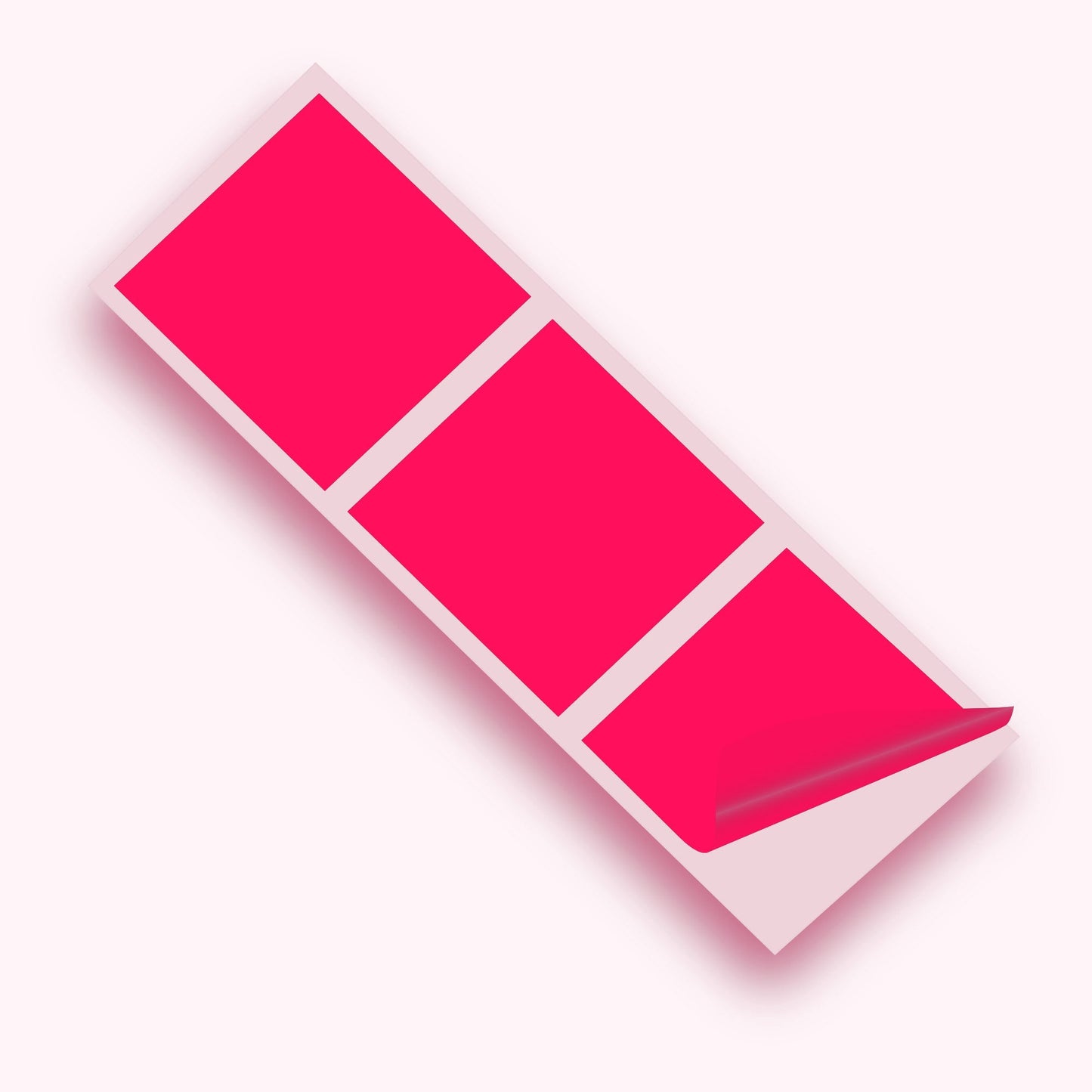 Pink Gloss 150mm SQ Vinyl Wall Tile Stickers Kitchen & Bathroom Transfers