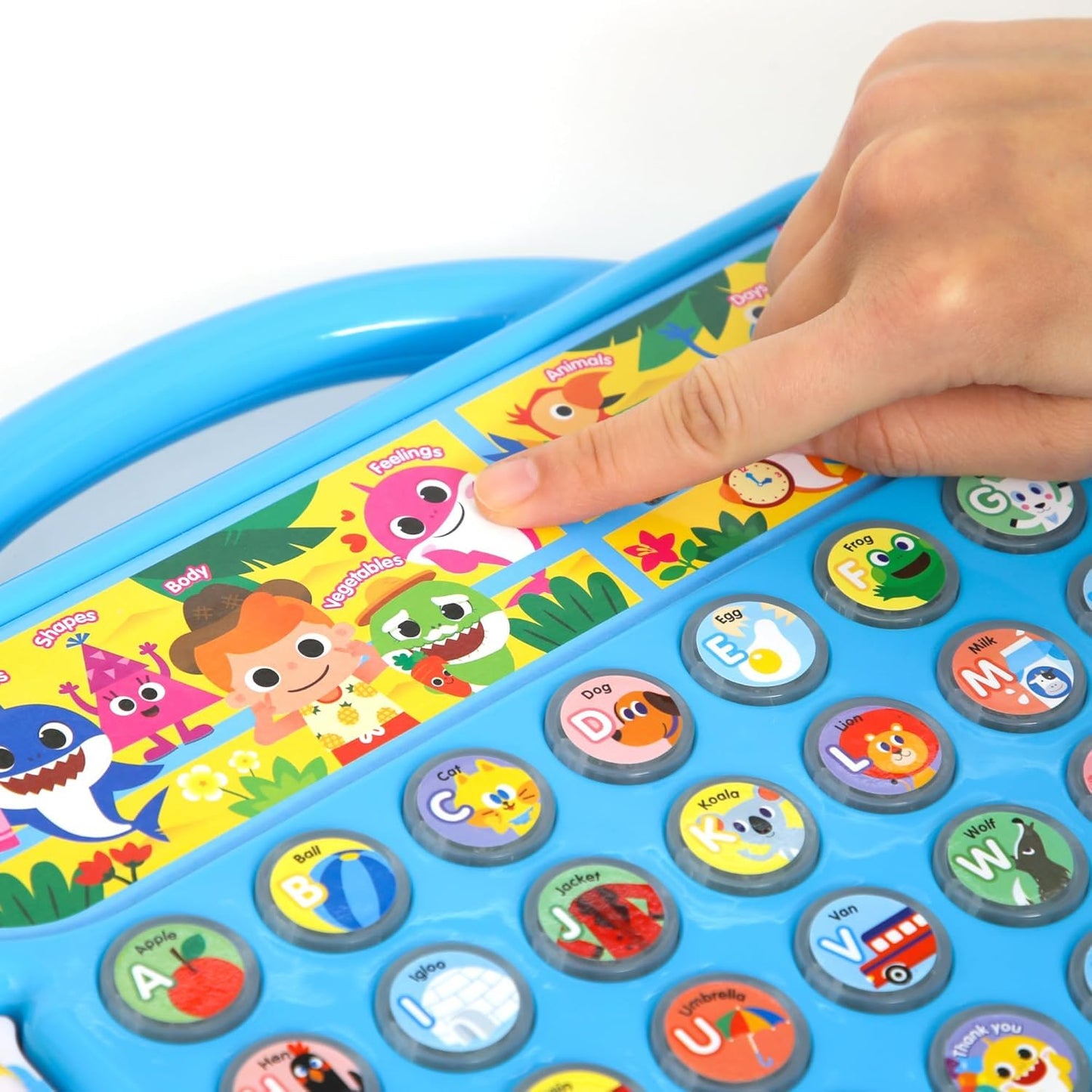 Pinkfong Baby Shark ABC Alphabet Bus (2nd Edition) Sound Pad | Premium Interactive Toy