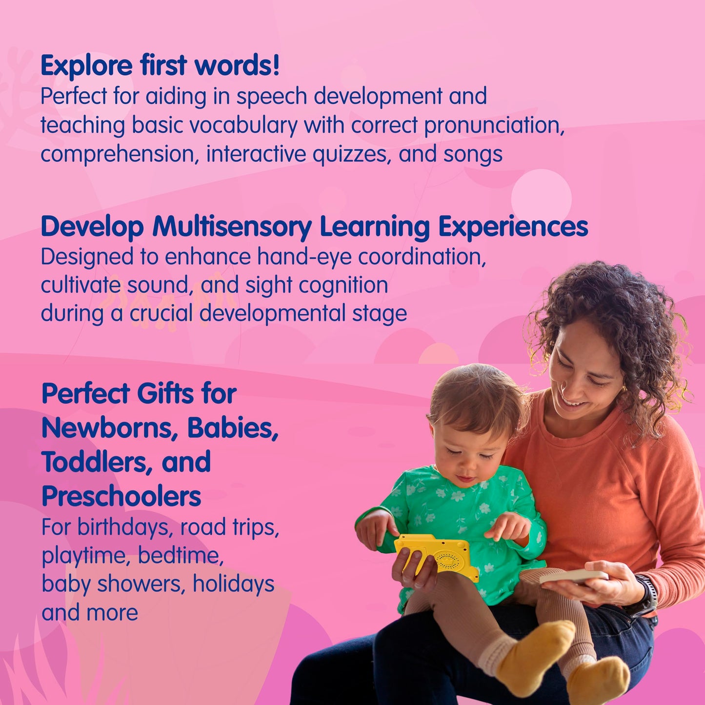 Pinkfong Baby Shark Flash Card Learning Bus – Interactive Toddler Toy & Storybook