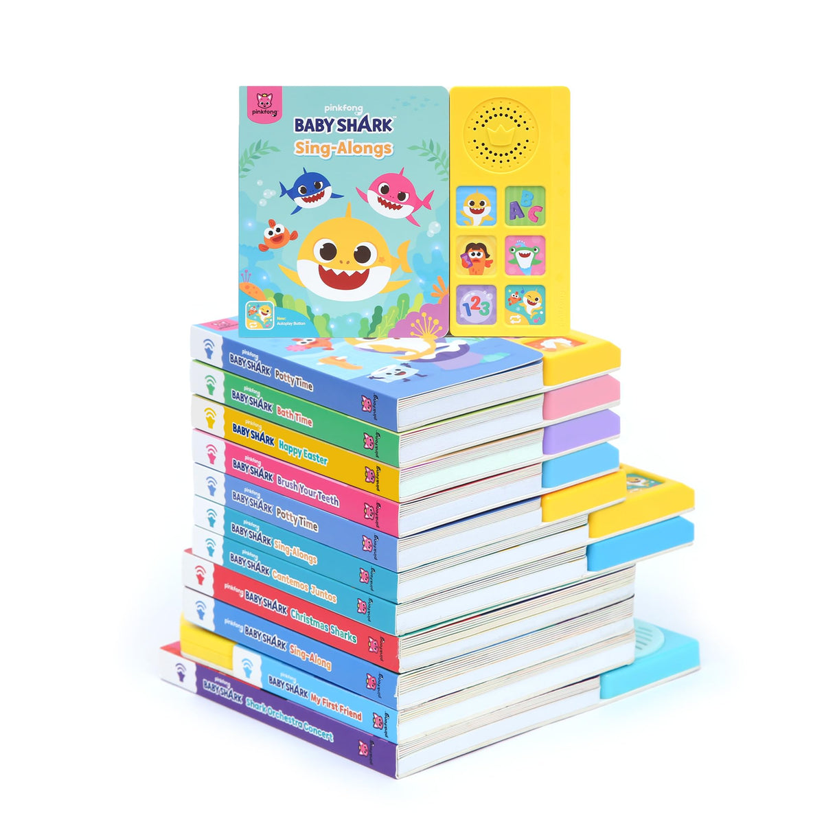 Pinkfong Baby Shark Sing-Alongs Sound Book – Interactive Toddler Learning (Ages 1+)