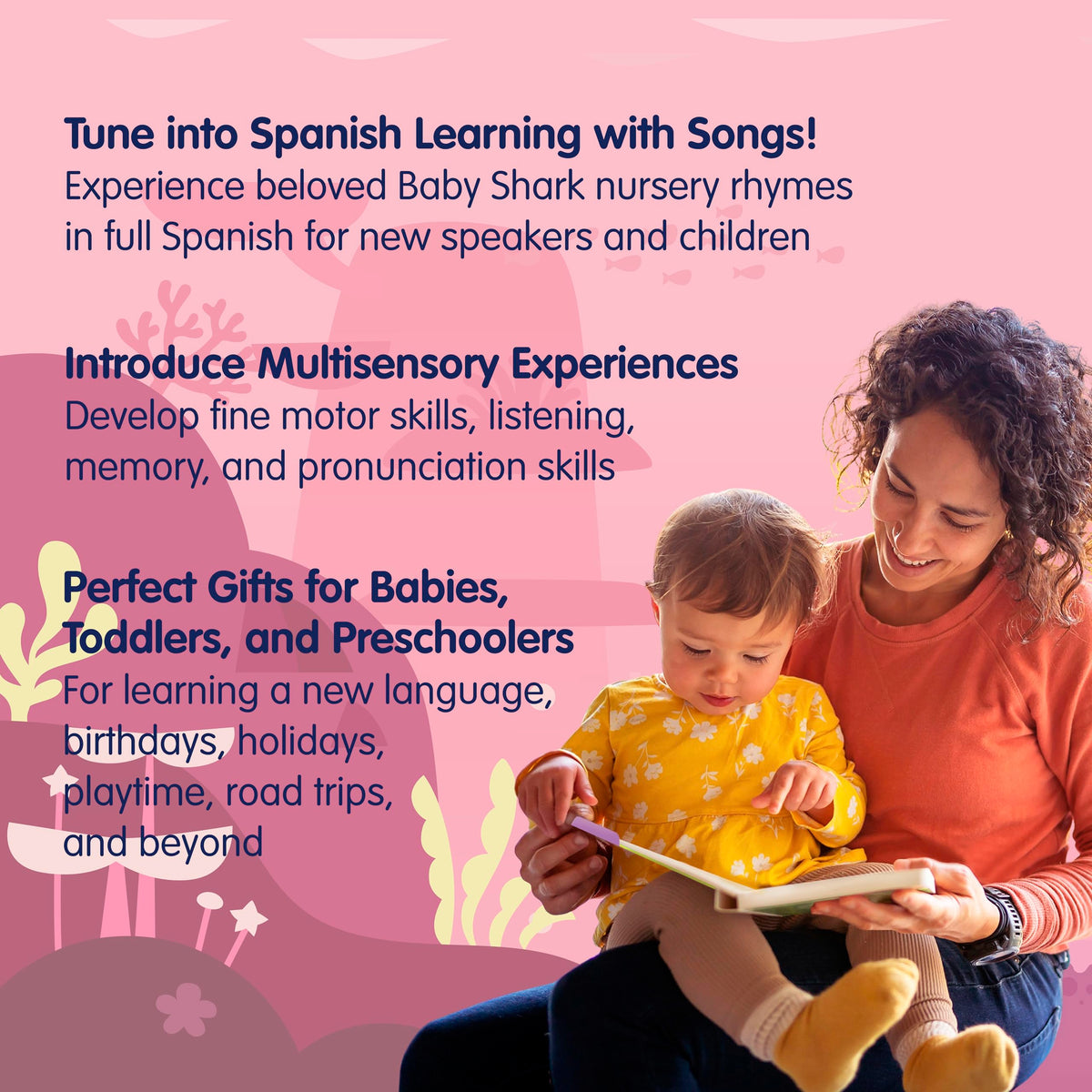 Pinkfong Baby Shark Sing-Alongs: 6-Button Sound Book for Toddlers – Nursery Rhymes