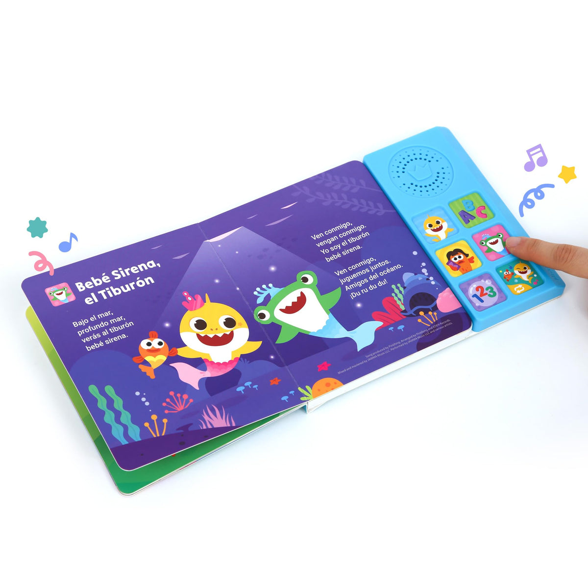 Pinkfong Baby Shark Sing-Alongs: 6-Button Sound Book for Toddlers – Nursery Rhymes