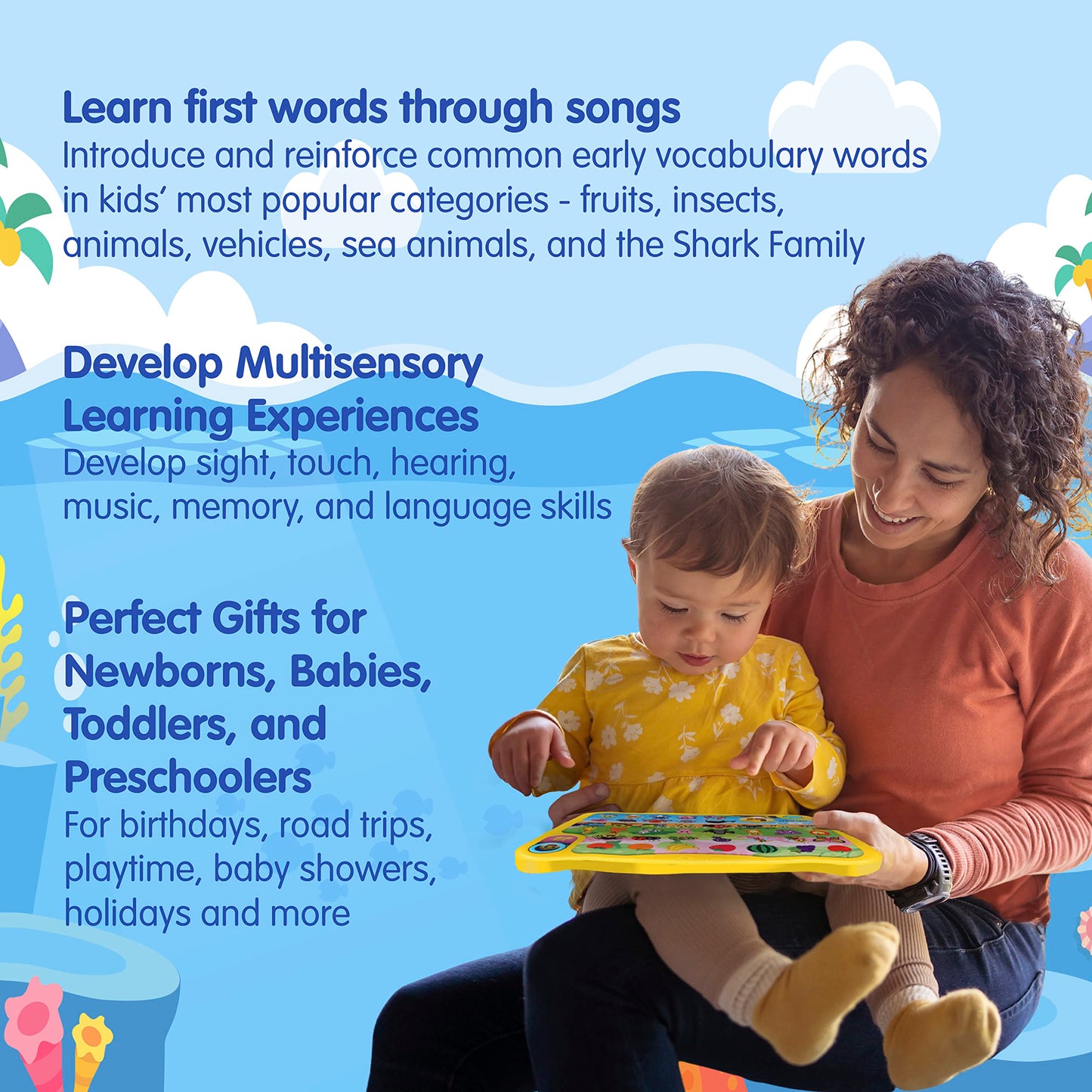Pinkfong Baby Shark Sing & Learn Set — Pad, Smartphone & Flash Card Bus
