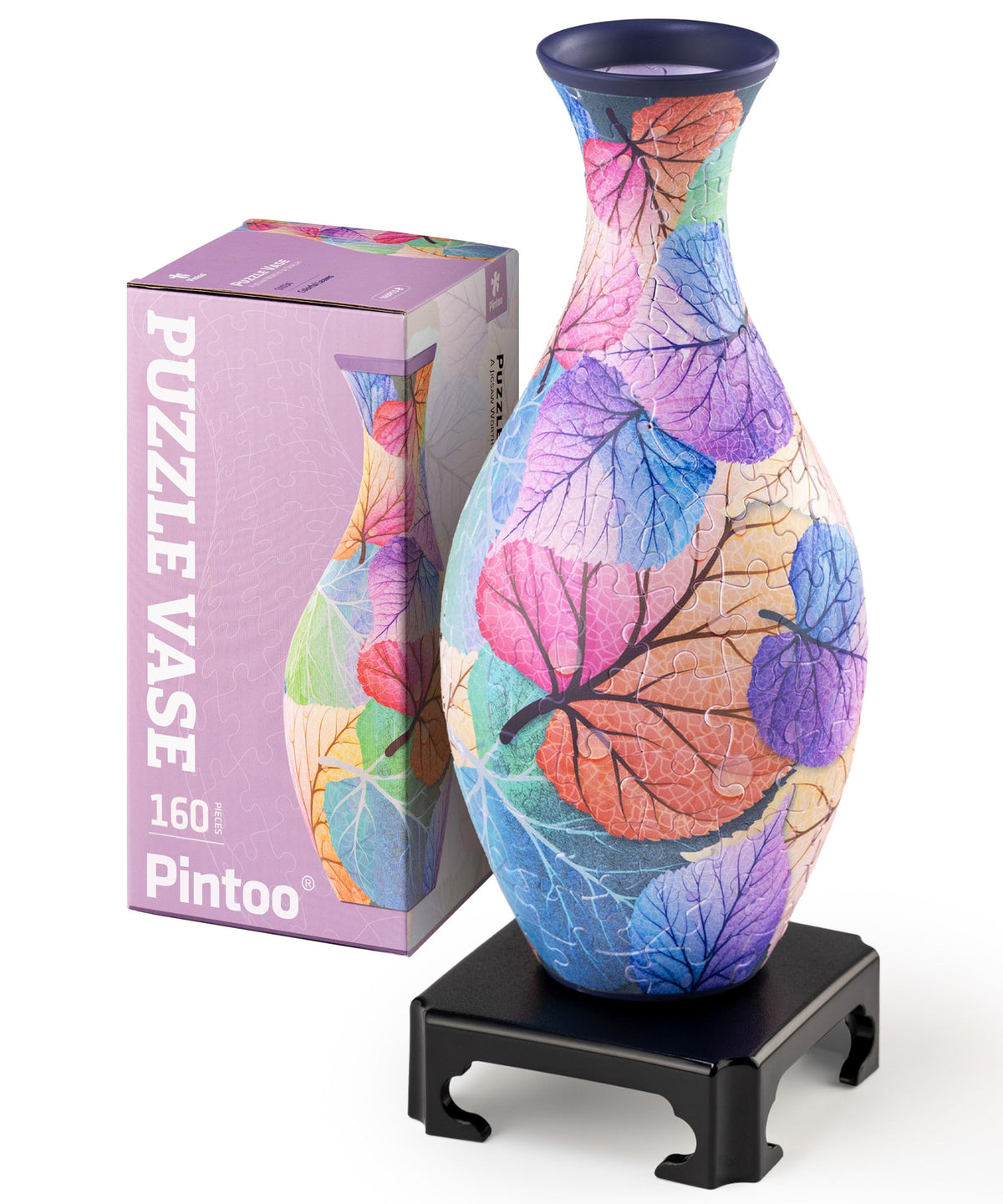 Pintoo 3D Puzzle Vase - 160-Piece Curved Vase for Flowers | S1034
