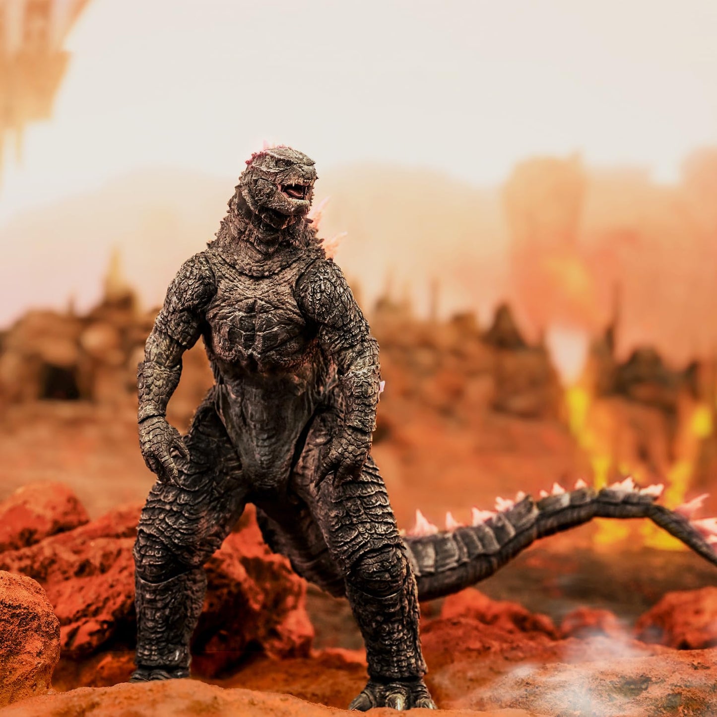 Pipigirl Hiya Toys King of Monsters vs Kong Action Figure – 6-Inch Collectible, Red