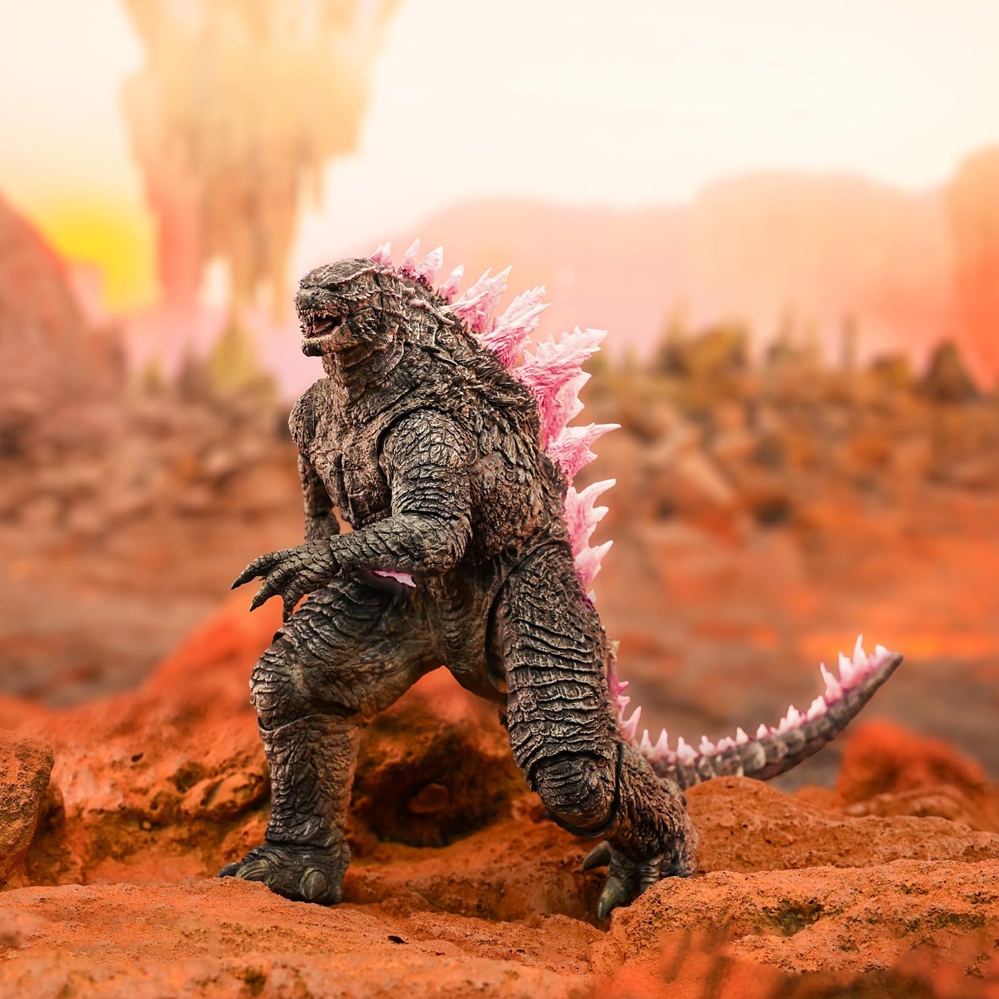 Pipigirl Hiya Toys King of Monsters vs Kong Action Figure – 6-Inch Collectible, Red