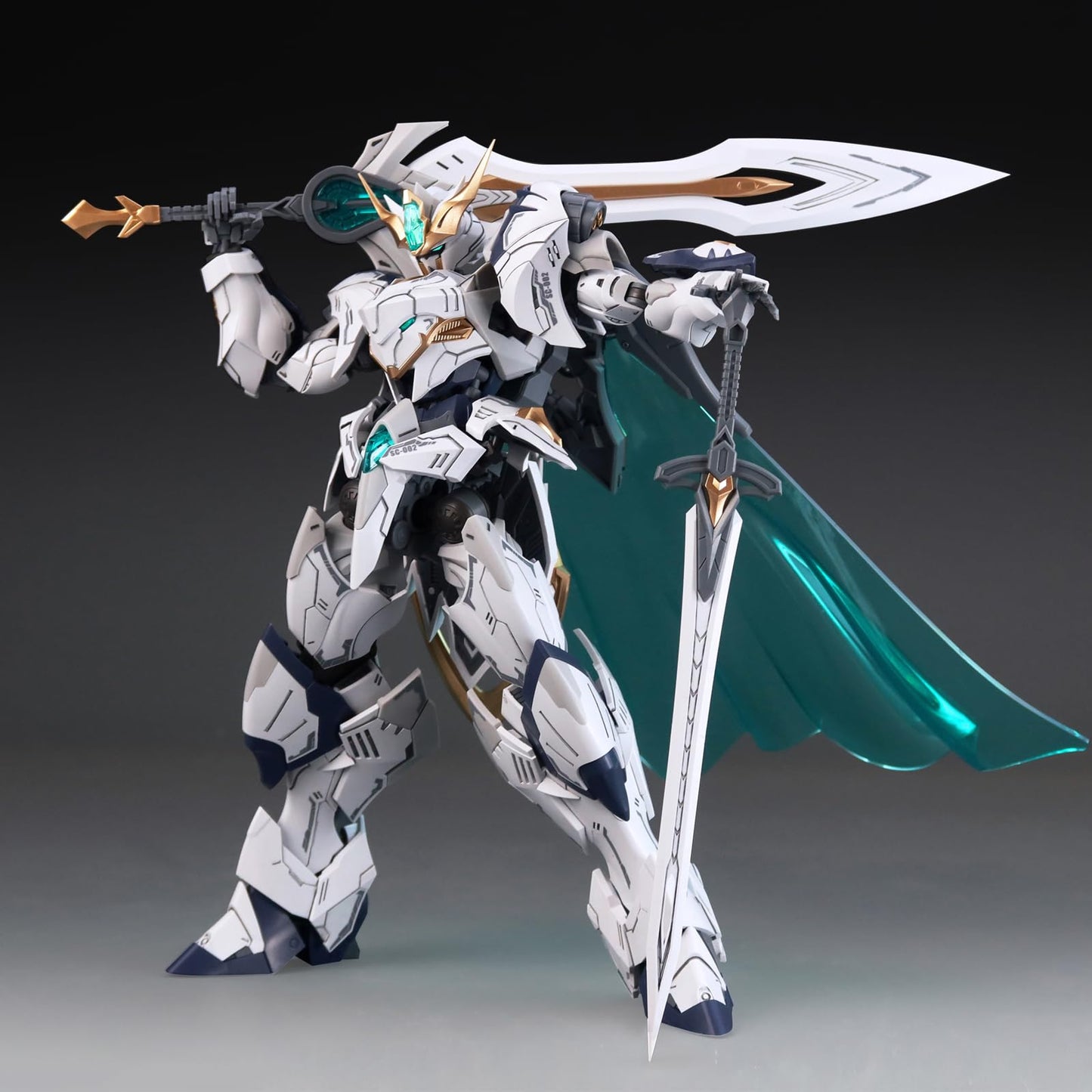 Pipigirl 1:144 Titan Greatsword Tristan Mecha Model – 6.3 in, Easy Assembly