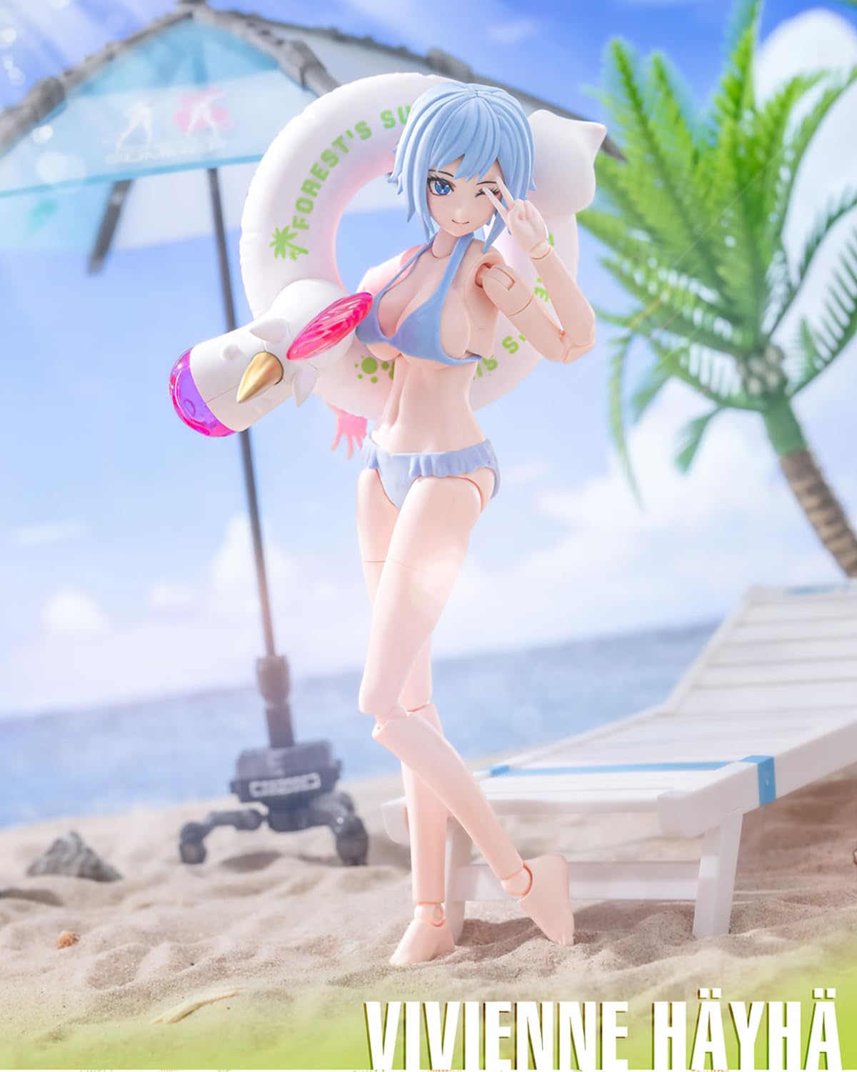 Pipigirl Nuke Matrix Genuine License 1: 12-Figure Collectible – Forest's Summer Vivienne Hayha