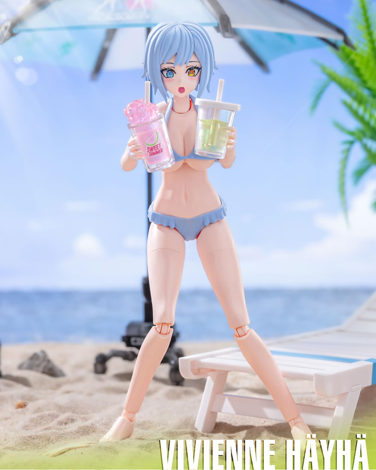 Pipigirl Nuke Matrix Genuine License 1: 12-Figure Collectible – Forest's Summer Vivienne Hayha