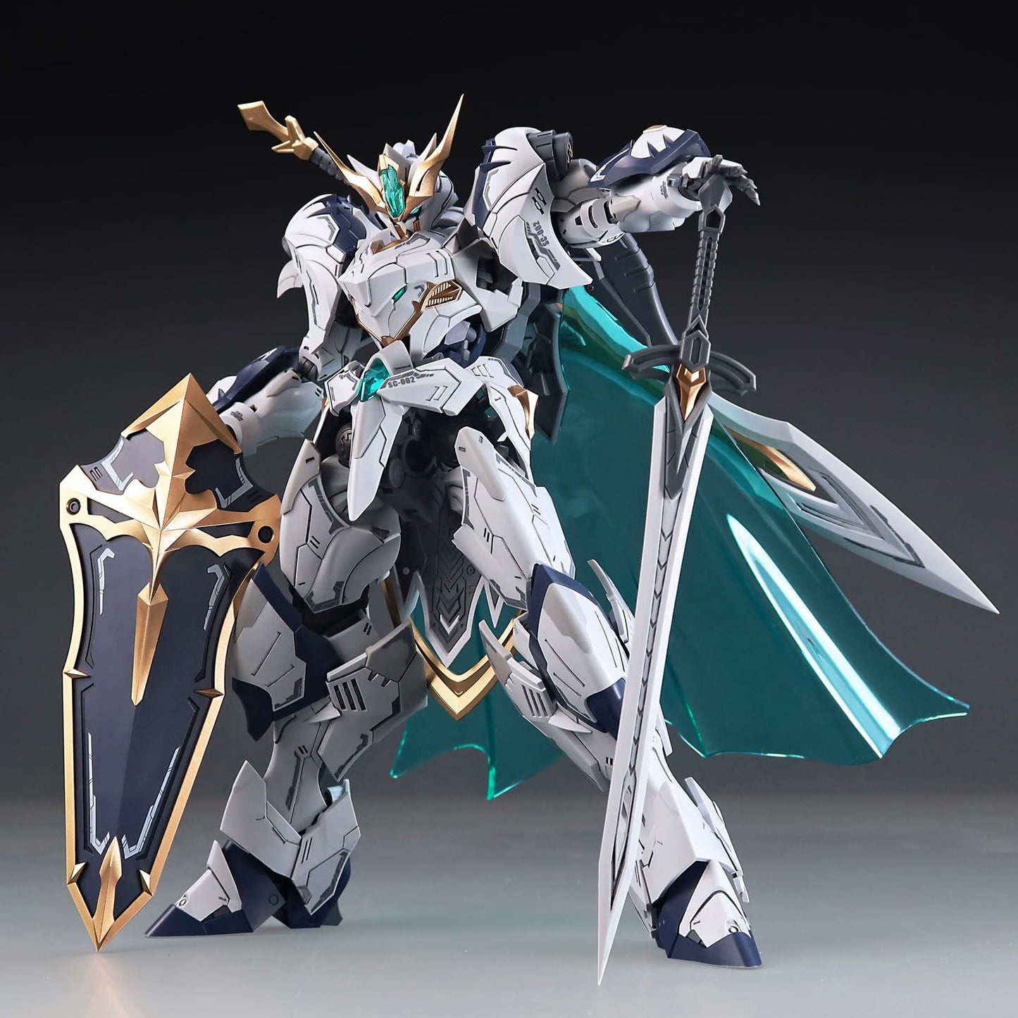 Pipigirl 1:144 Titan Greatsword Tristan Mecha Model – 6.3 in, Easy Assembly