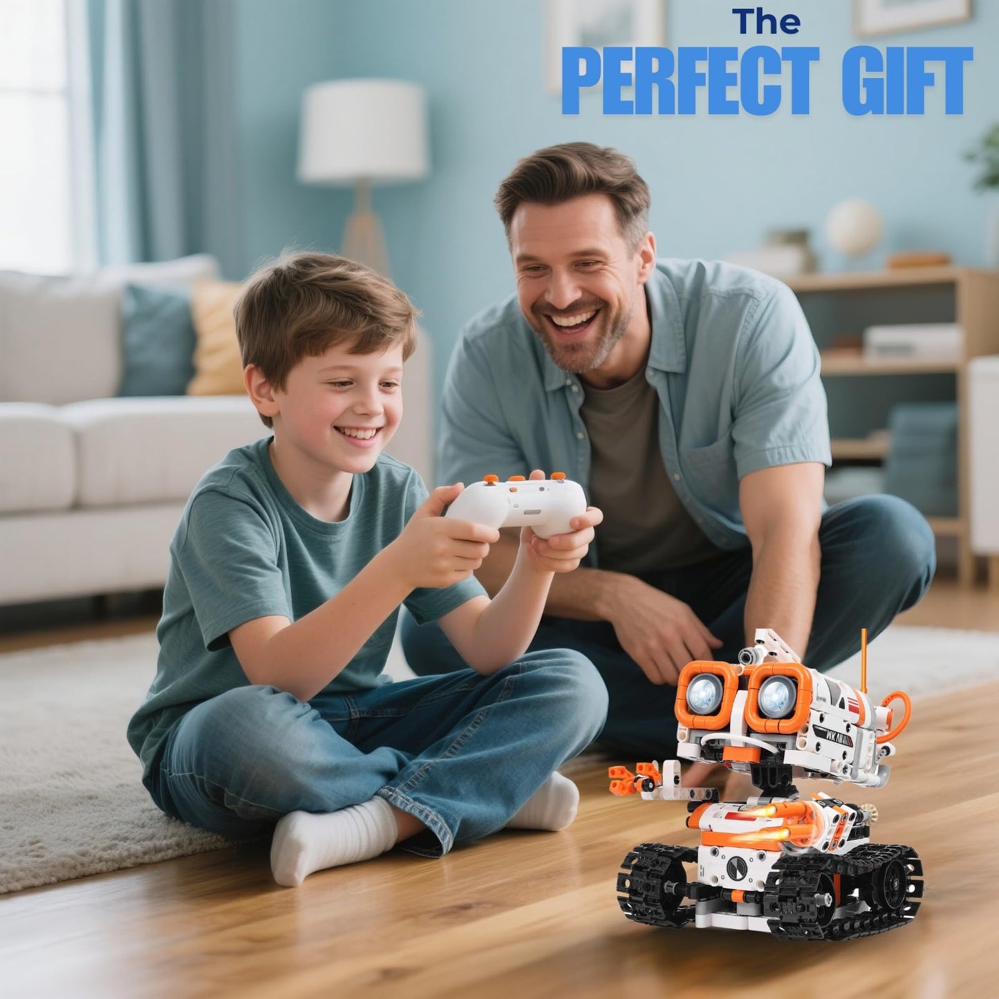 PIVONAX STEM Robotics Kit for Kids 6+: 5-in-1 Remote & App Coding Robot