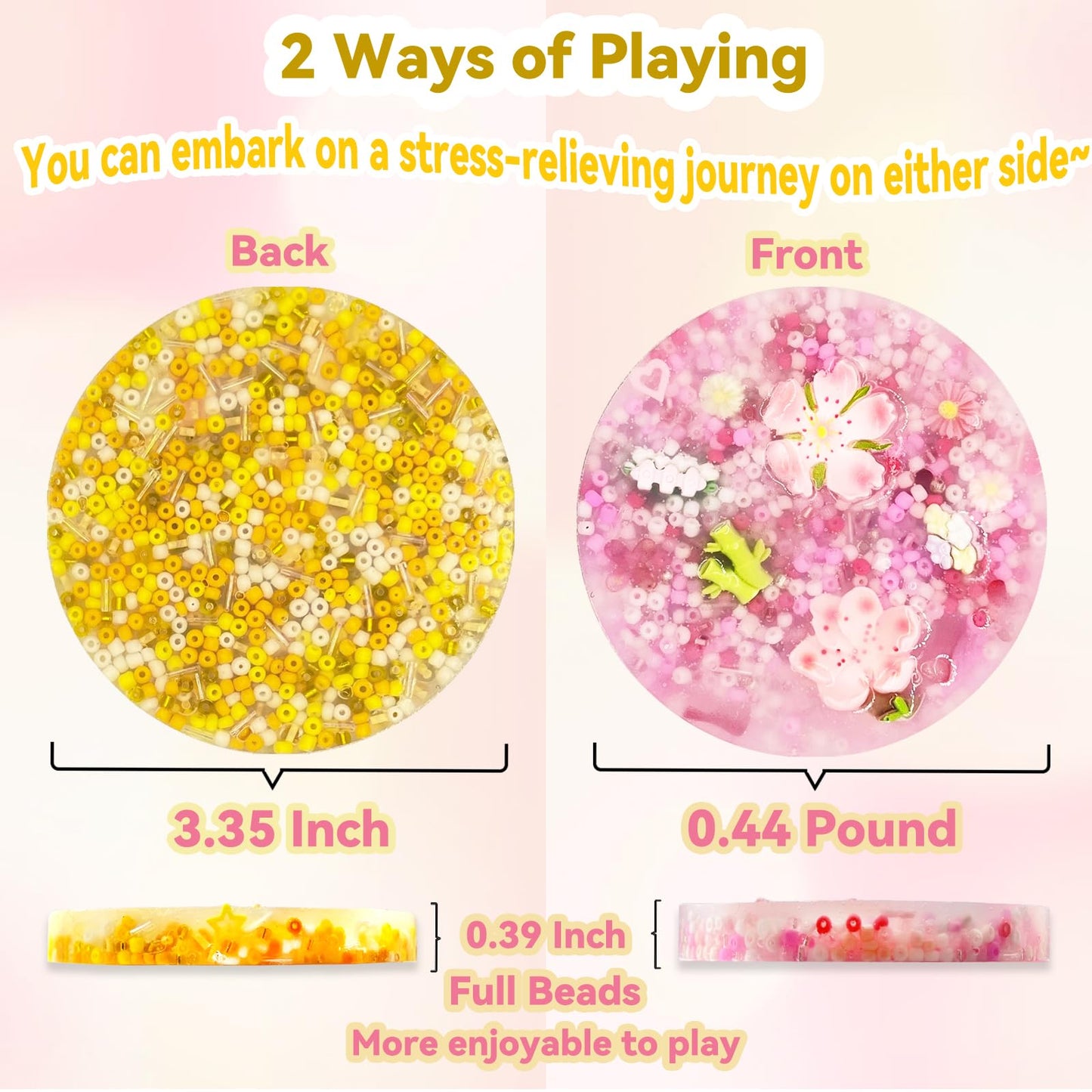 Pixnest 2 Pack Skin Picky Pads — Sensory Fidget Toys for Focus and Calm