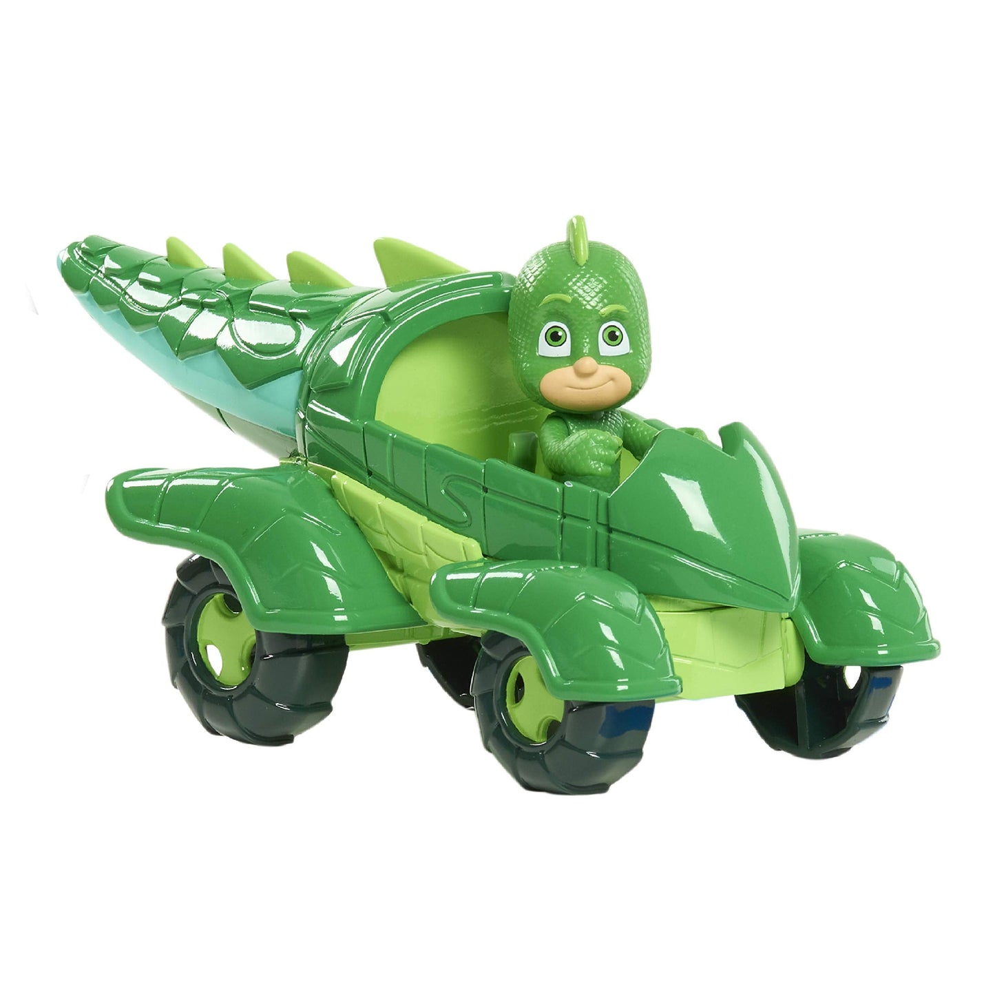PJ Masks Gekko-Mobile Vehicle & Poseable Gekko Figure – 2-Piece Set for Ages 3+