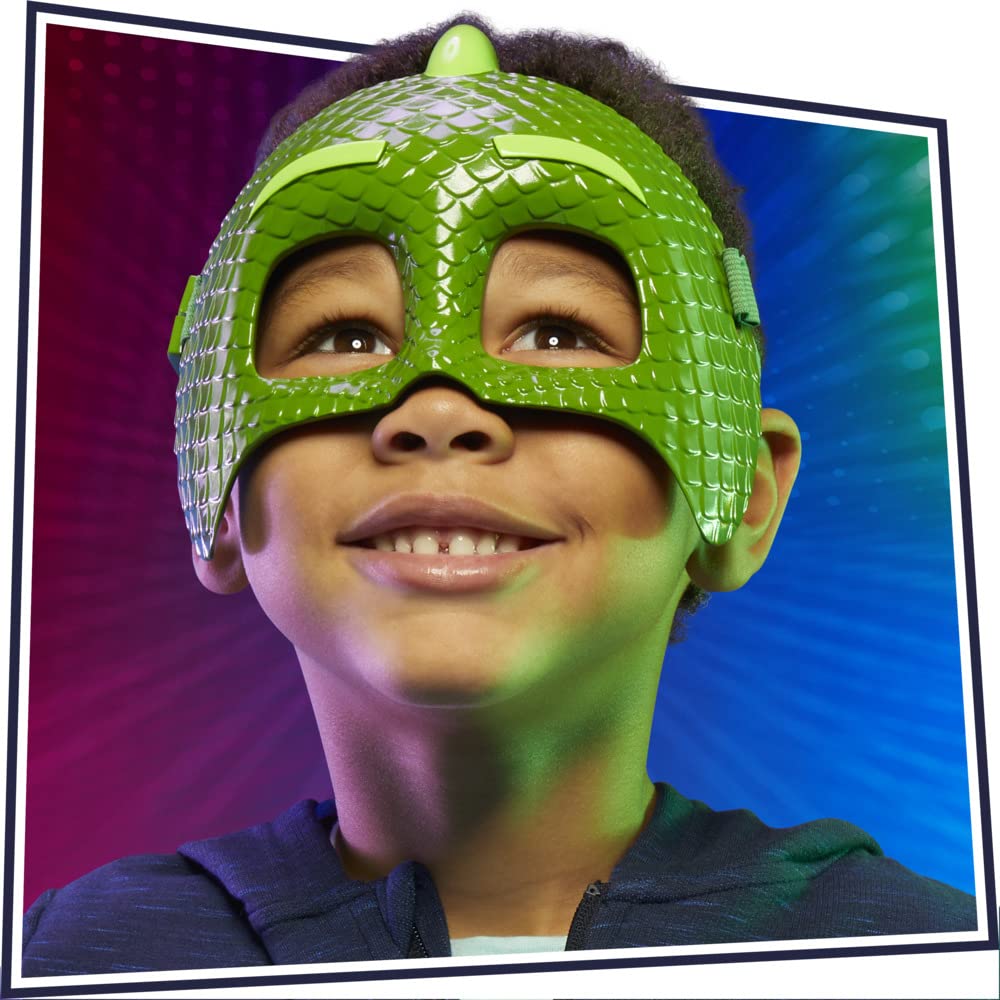 PJ Masks Gekko Hero Mask – Preschool Dress-Up Toy for Kids 3+