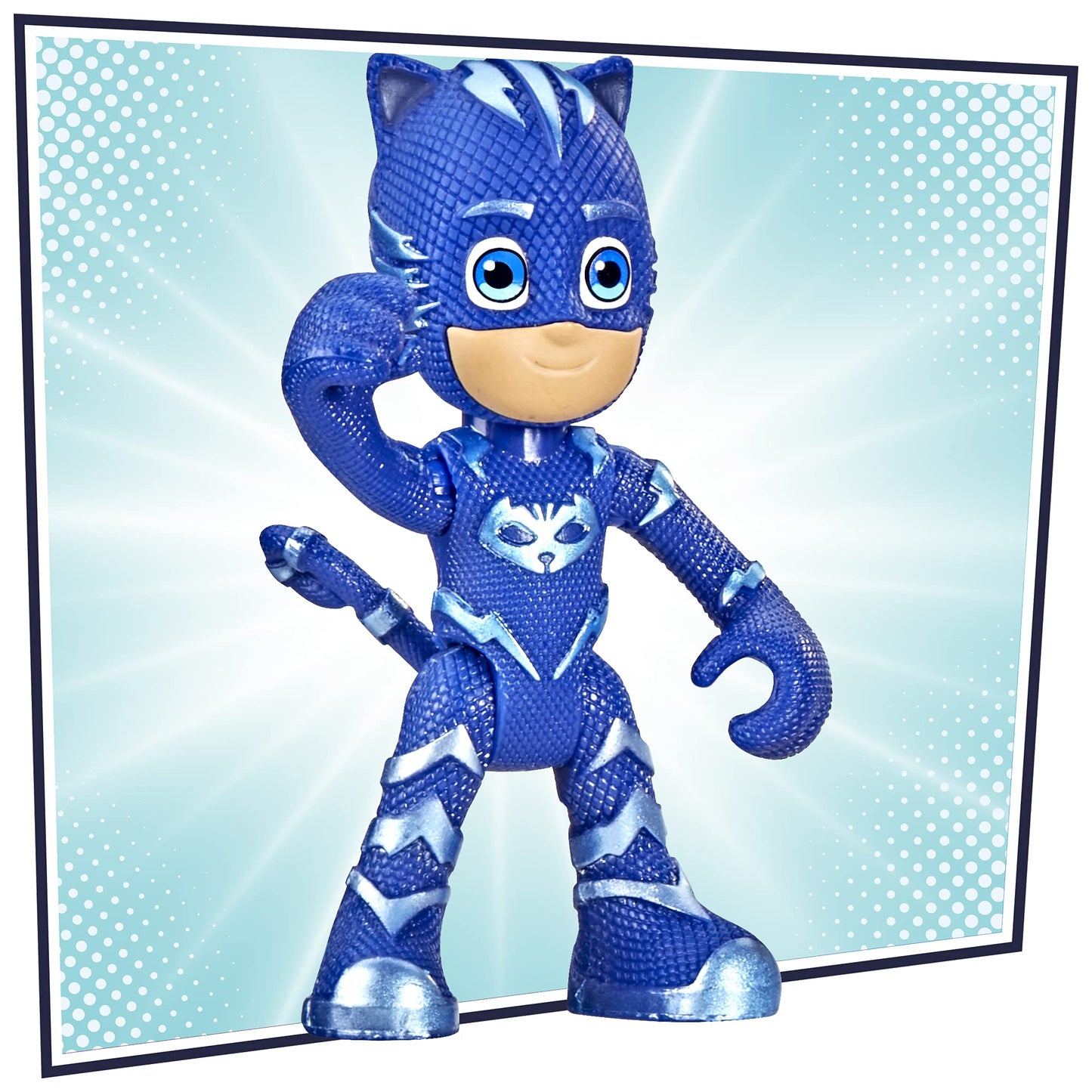 PJ Masks Heroes and An Yu Figure Set | 4 Poseable Figures & Staff