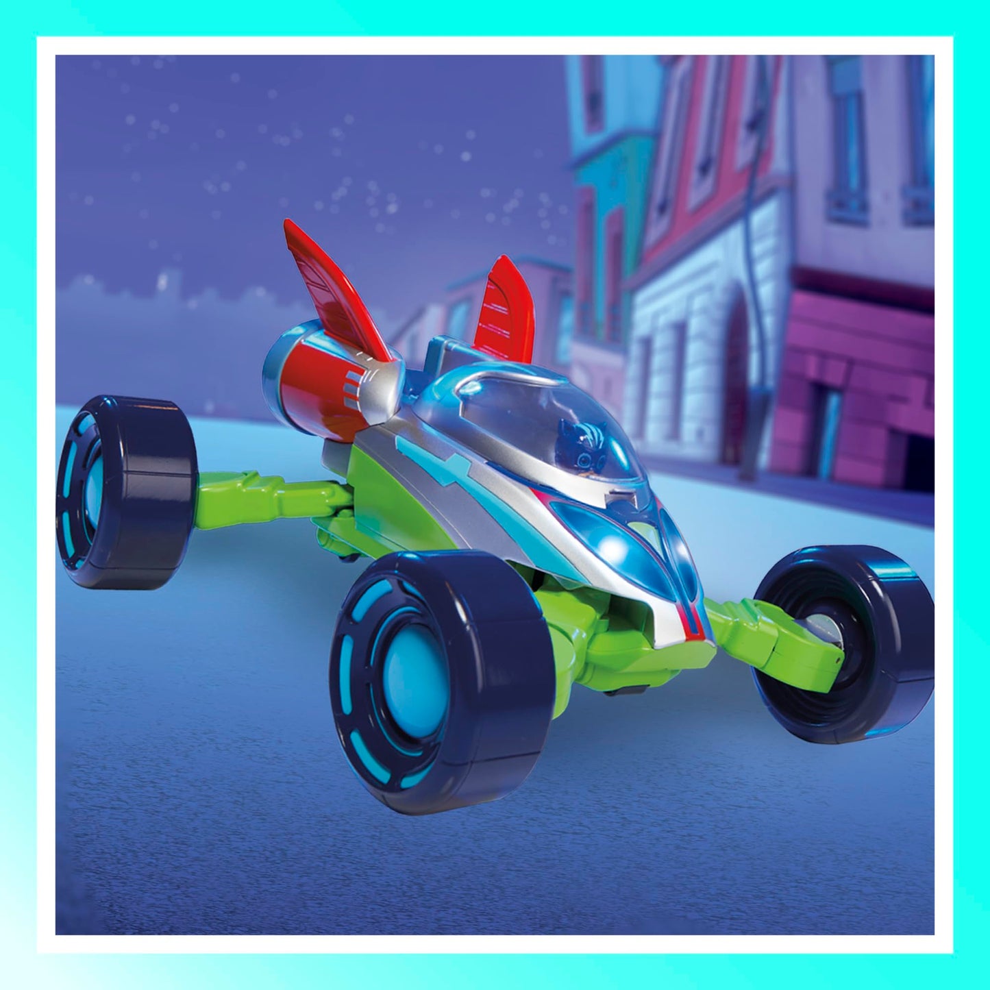 PJ Masks Power Heroes PJ Explorider: 3-Mode Converting Vehicle with Lights & Sounds