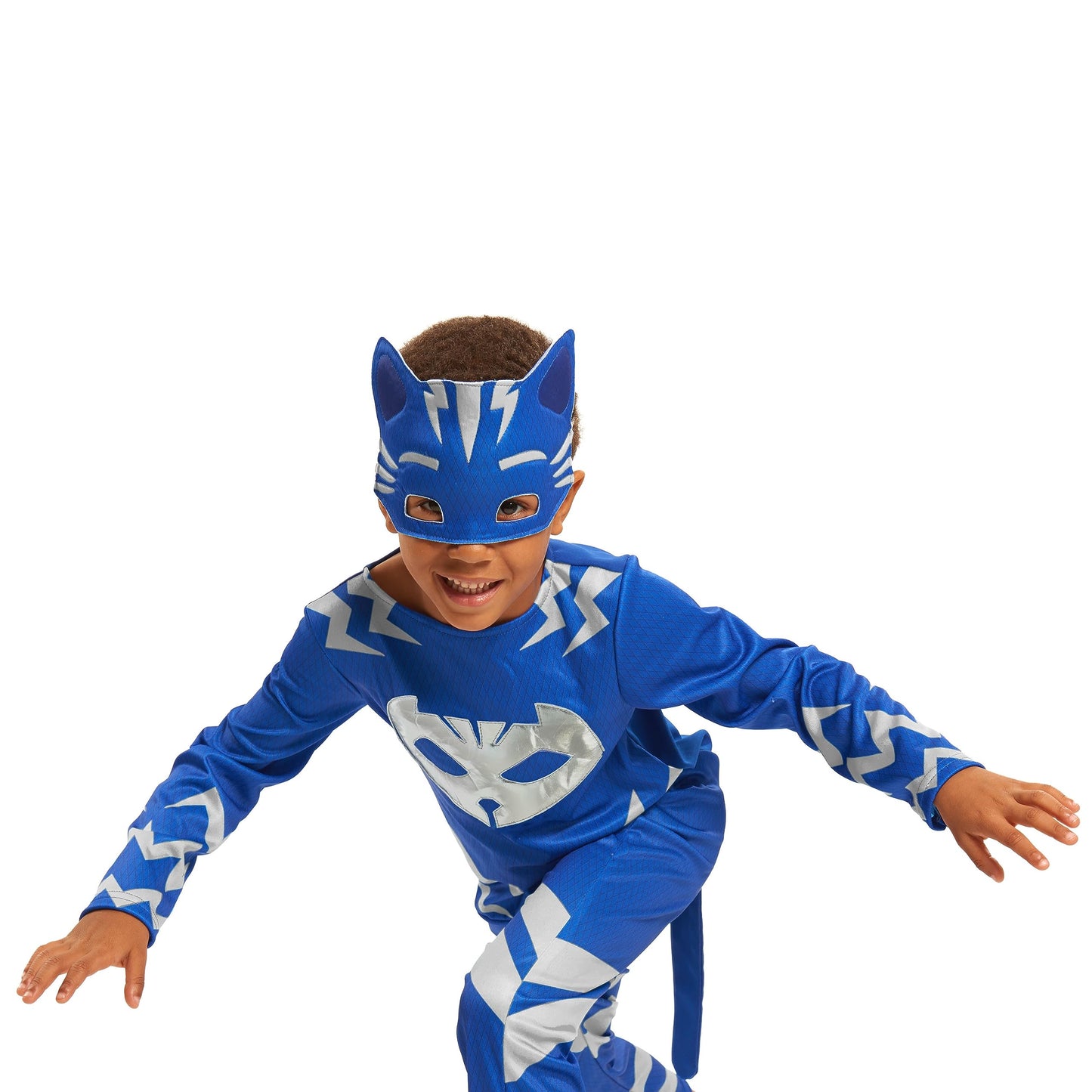 PJ Masks Turbo Blast Catboy Dress Up Set – Full-Body Outfit & Mask | Pretend Play Toy for Kids 3+ by Just Play