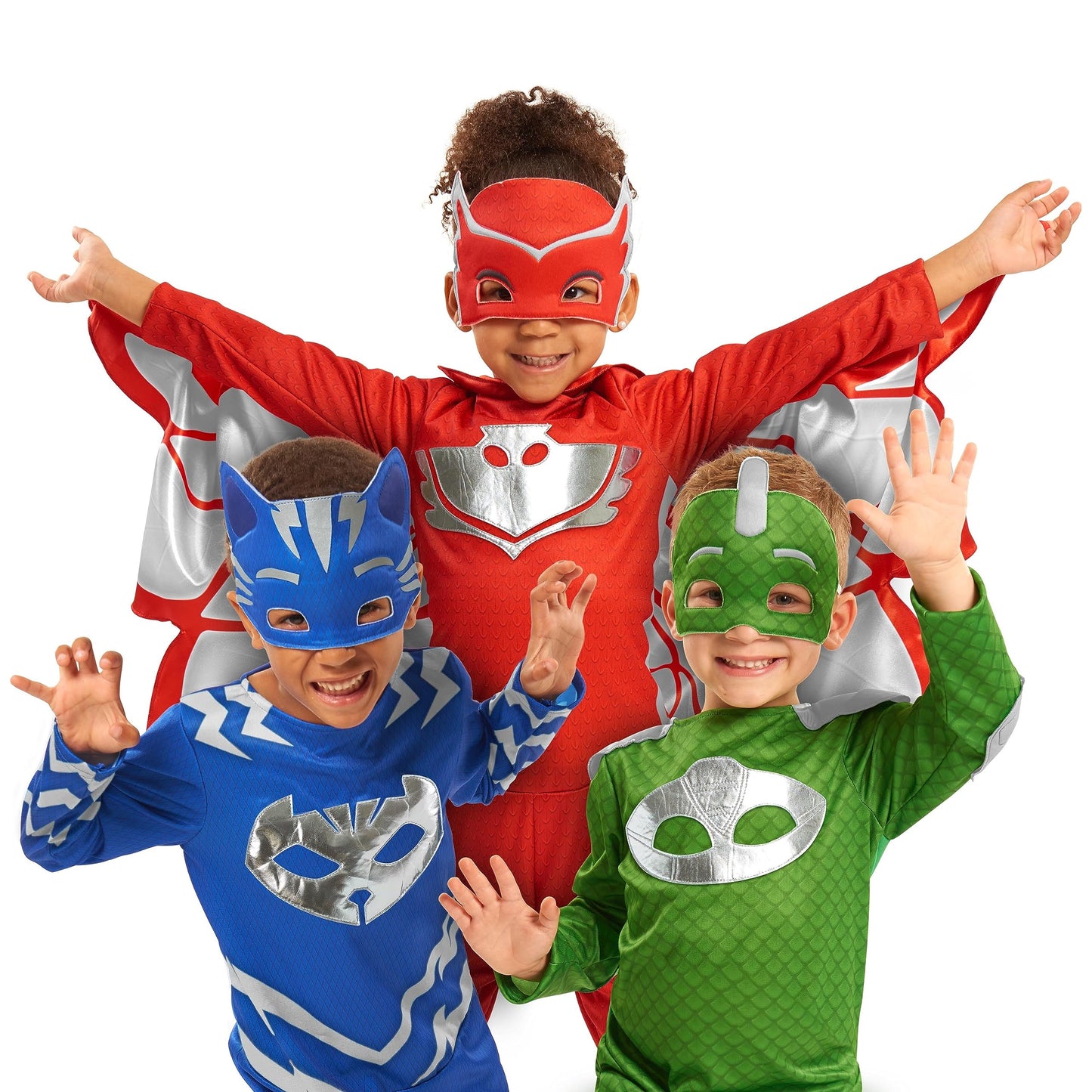 PJ Masks Turbo Blast Catboy Dress Up Set – Full-Body Outfit & Mask | Pretend Play Toy for Kids 3+ by Just Play