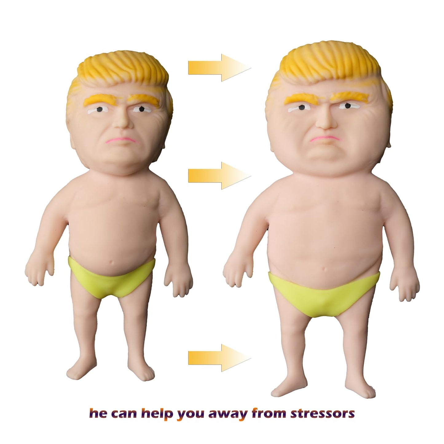 PJMarts Splat Doll Squishy Toy – Hilarious Stress Relief Fidget & Party Favors