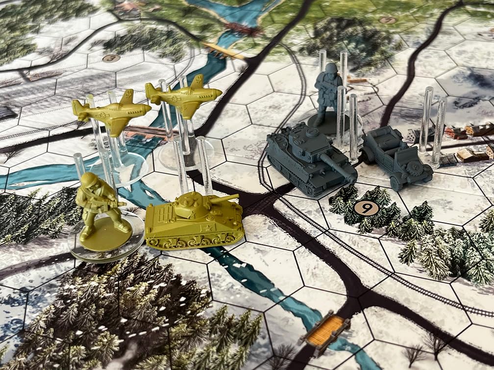 Aces & Armor – WWII War Miniatures Strategy Board Game by PKB Games | 1-4 Players, 14+, 1-2 Hours