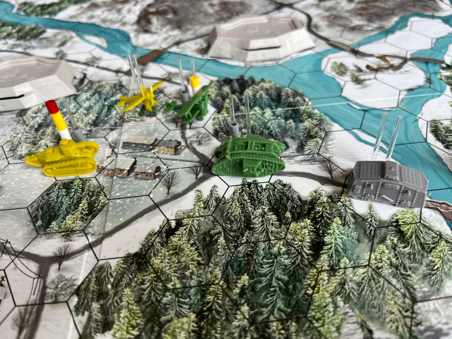 Trench Club by PKB Games – WWI War Miniatures Strategy Board Game (1-4 Players, 2+ Hours)