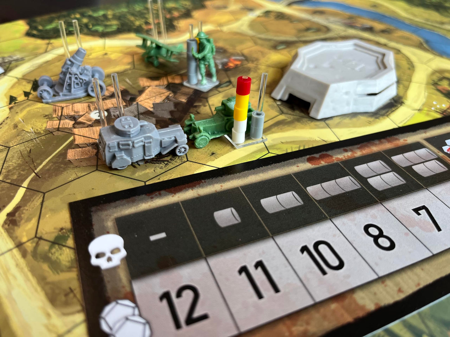 Trench Club by PKB Games – WWI War Miniatures Strategy Board Game (1-4 Players, 2+ Hours)