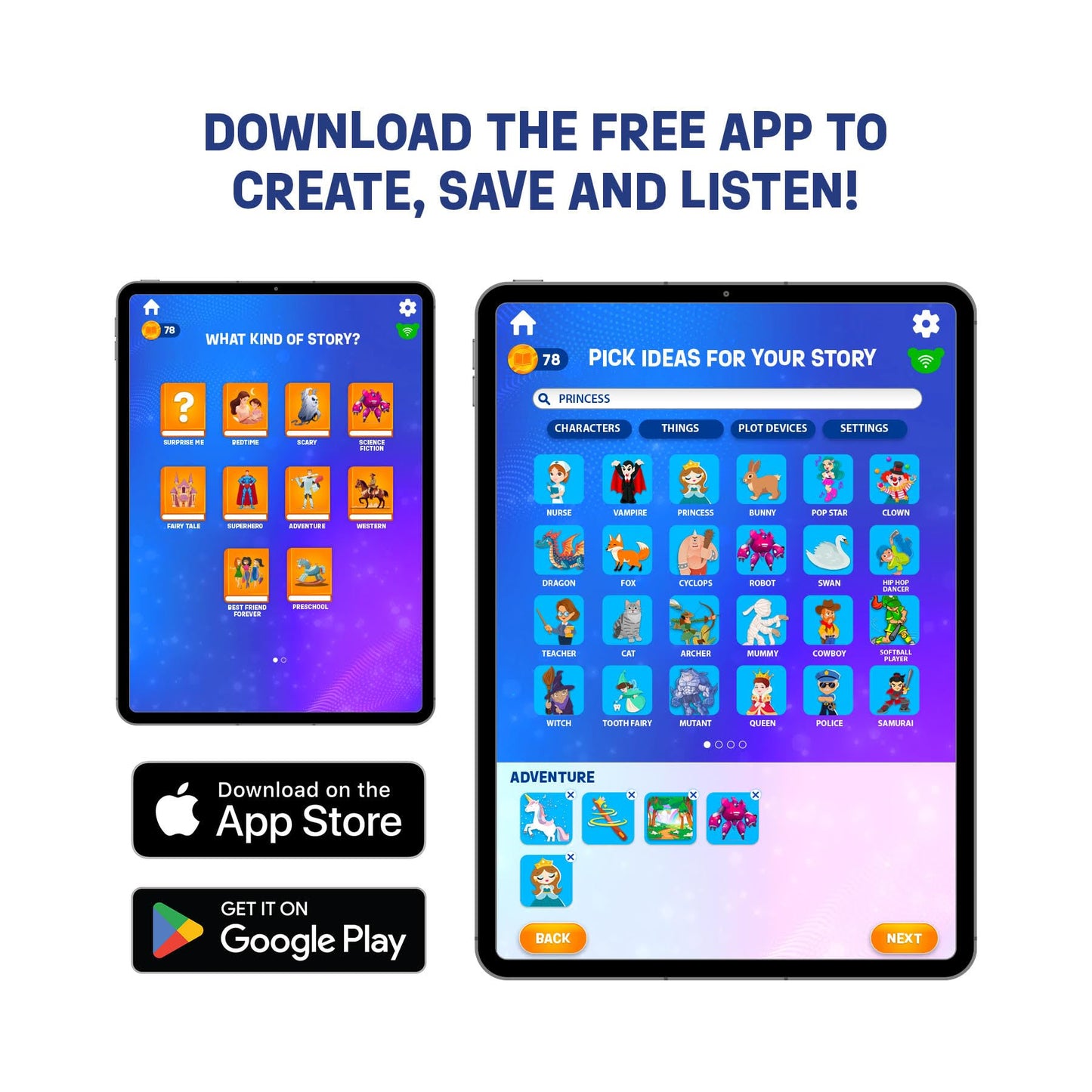 Plai Poe The AI Story Bear – Interactive Storytelling Plush & App Connectivity