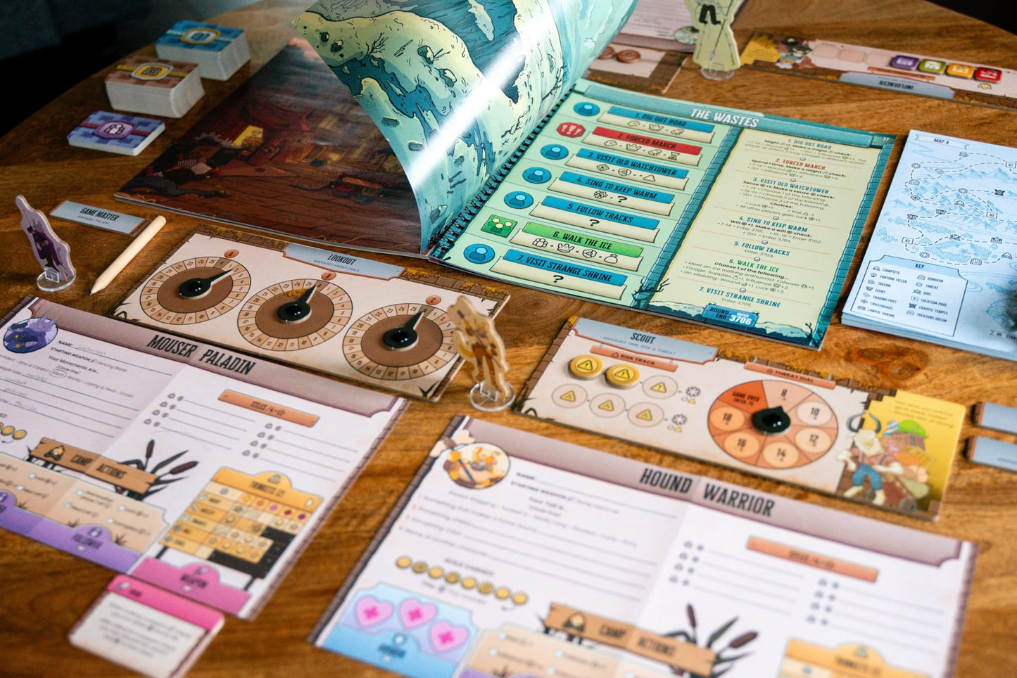 Plaid Hat Games Freelancers Board Game – Post-Apocalyptic Narrative RPG, 3-7 Players, 90 Minutes