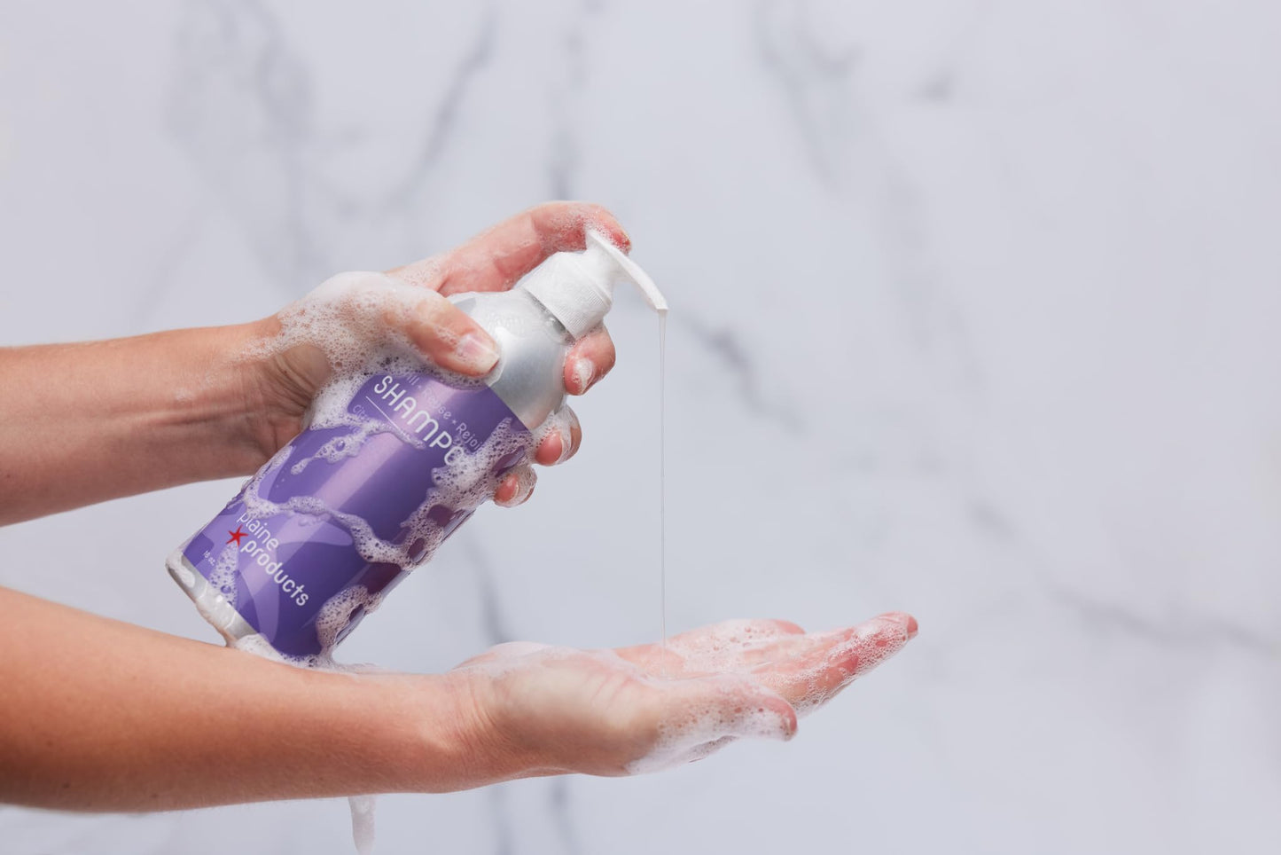 Plaine Products Eco-Friendly Citrus Lavender Shampoo & Conditioner – Refillable Aluminum Bottles, 16oz