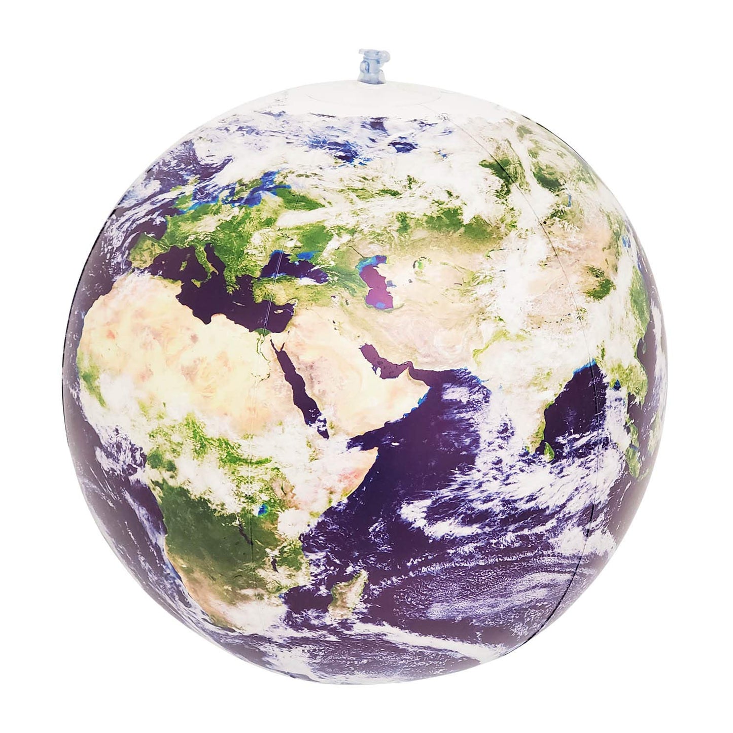 Earthball Inflatable Earth Globe — Satellite Imagery & Glow-in-the-Dark Cities | Planet Earth Gifts