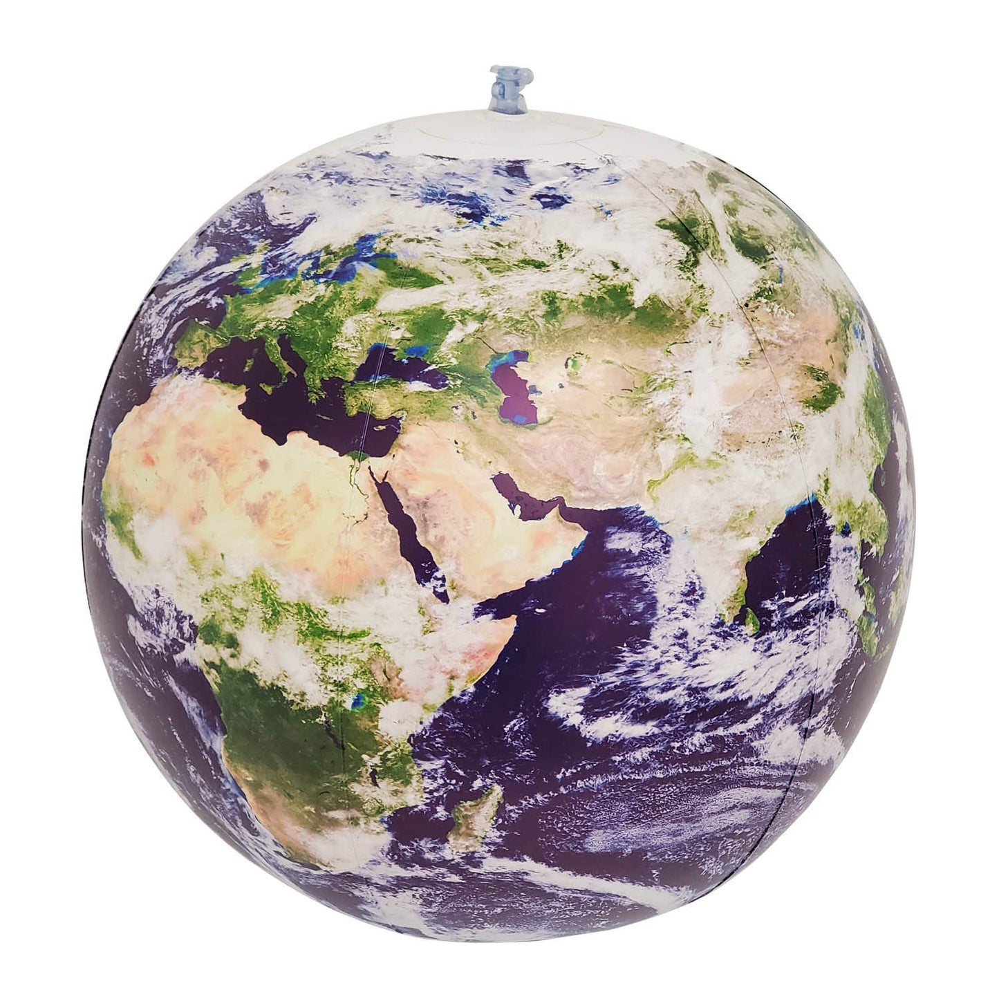 Earthball Inflatable Earth Globe — Satellite Imagery & Glow-in-the-Dark Cities | Planet Earth Gifts
