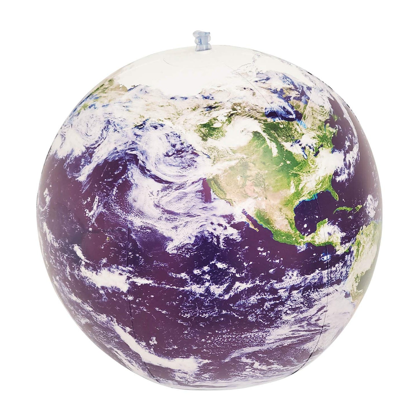 Earthball Inflatable Earth Globe — Satellite Imagery & Glow-in-the-Dark Cities | Planet Earth Gifts
