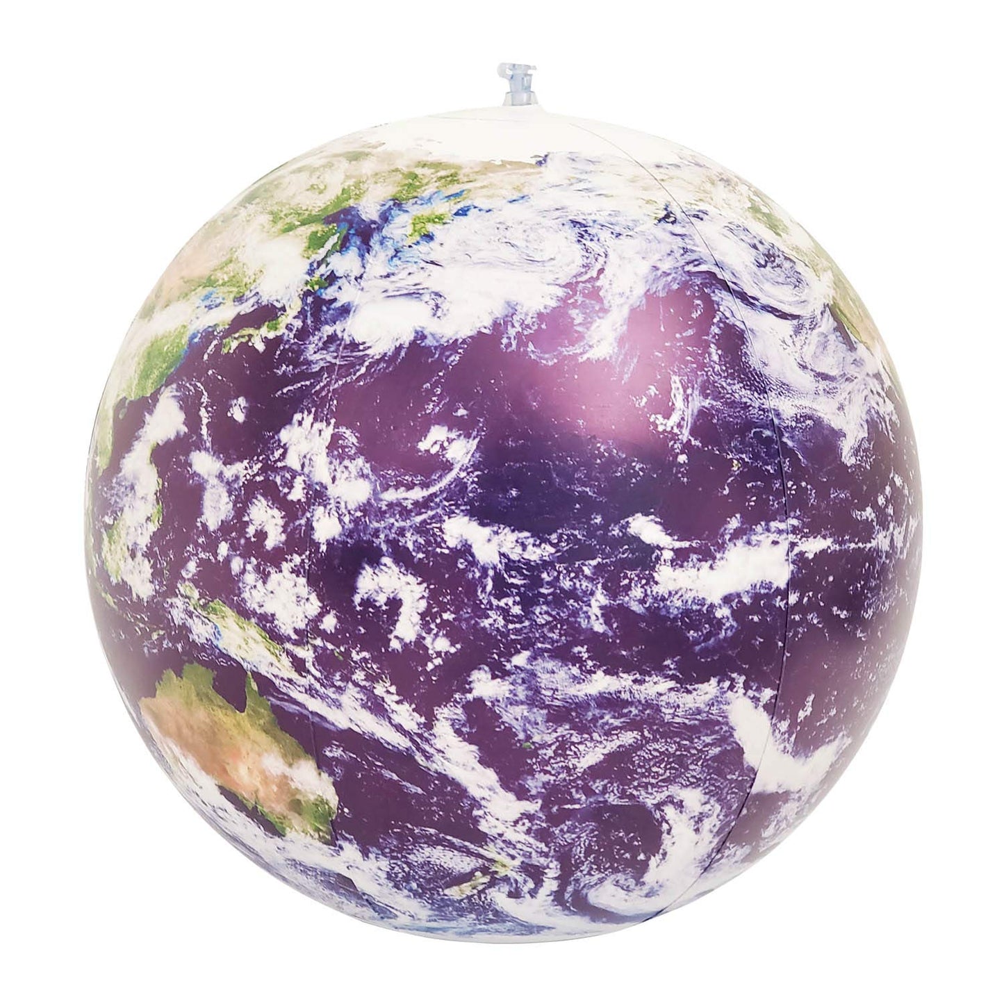 Earthball Inflatable Earth Globe — Satellite Imagery & Glow-in-the-Dark Cities | Planet Earth Gifts