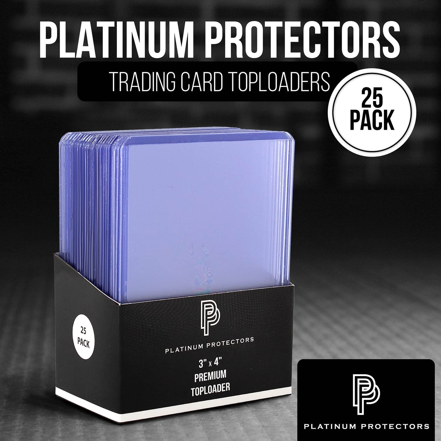 Platinum Protectors 1,000-Count Top Loaders for Trading Cards – Clear Plastic Card Sleeves
