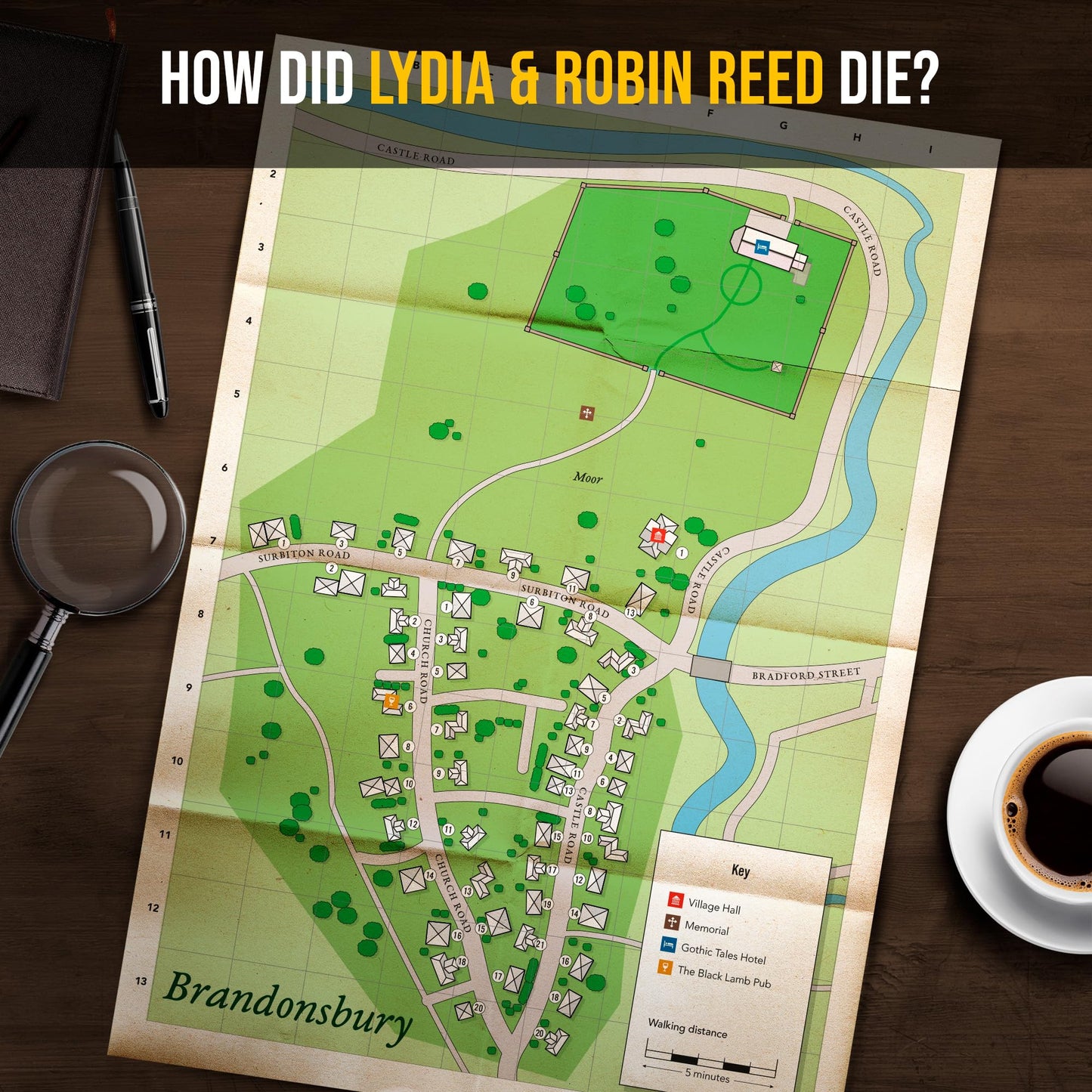 PROFILER: The Ghosts Of Brandonsbury – Murder Mystery Game for Adults | Platonia Games