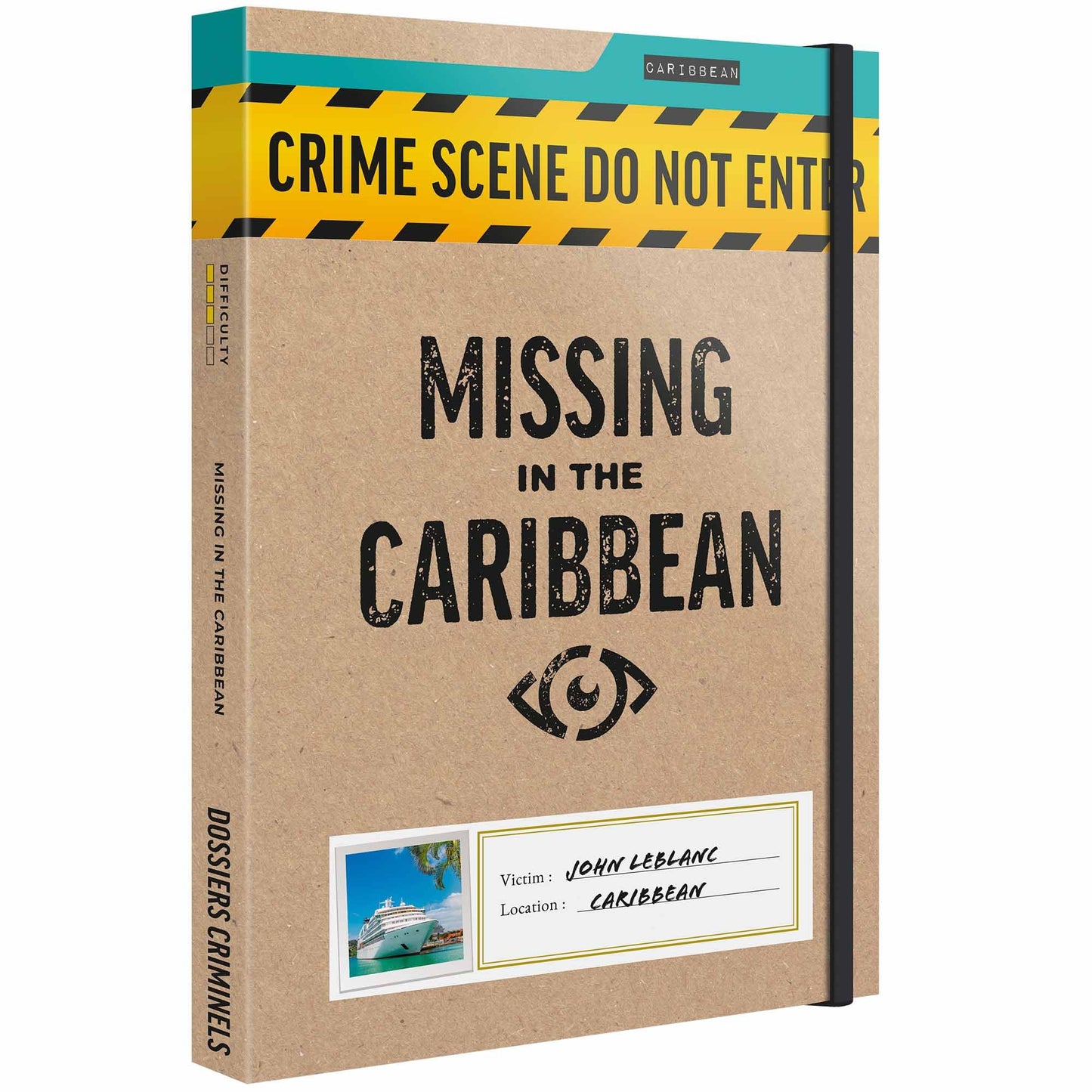 PROFILER: Missing in the Caribbean — Mystery Escape Board Game by Platonia Games