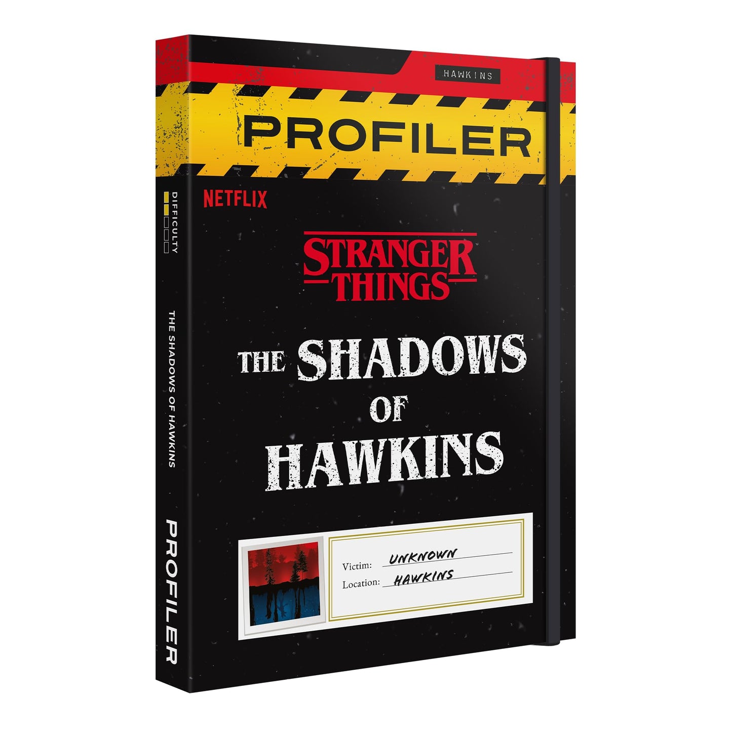 Platonia Games PROFILER Stranger Things: The Shadows of Hawkins — Cooperative Escape Game for 1-6 Players