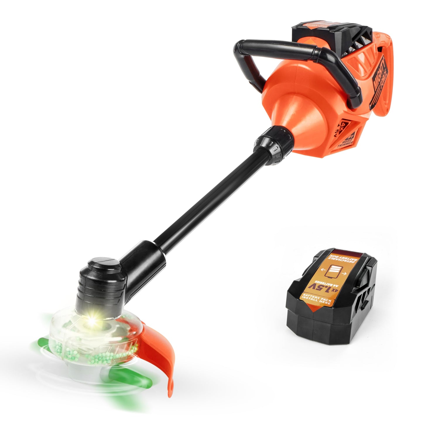 Play-Act Toddler Weed Trimmer - Modern Electronic Garden Toy for Ages 3-5