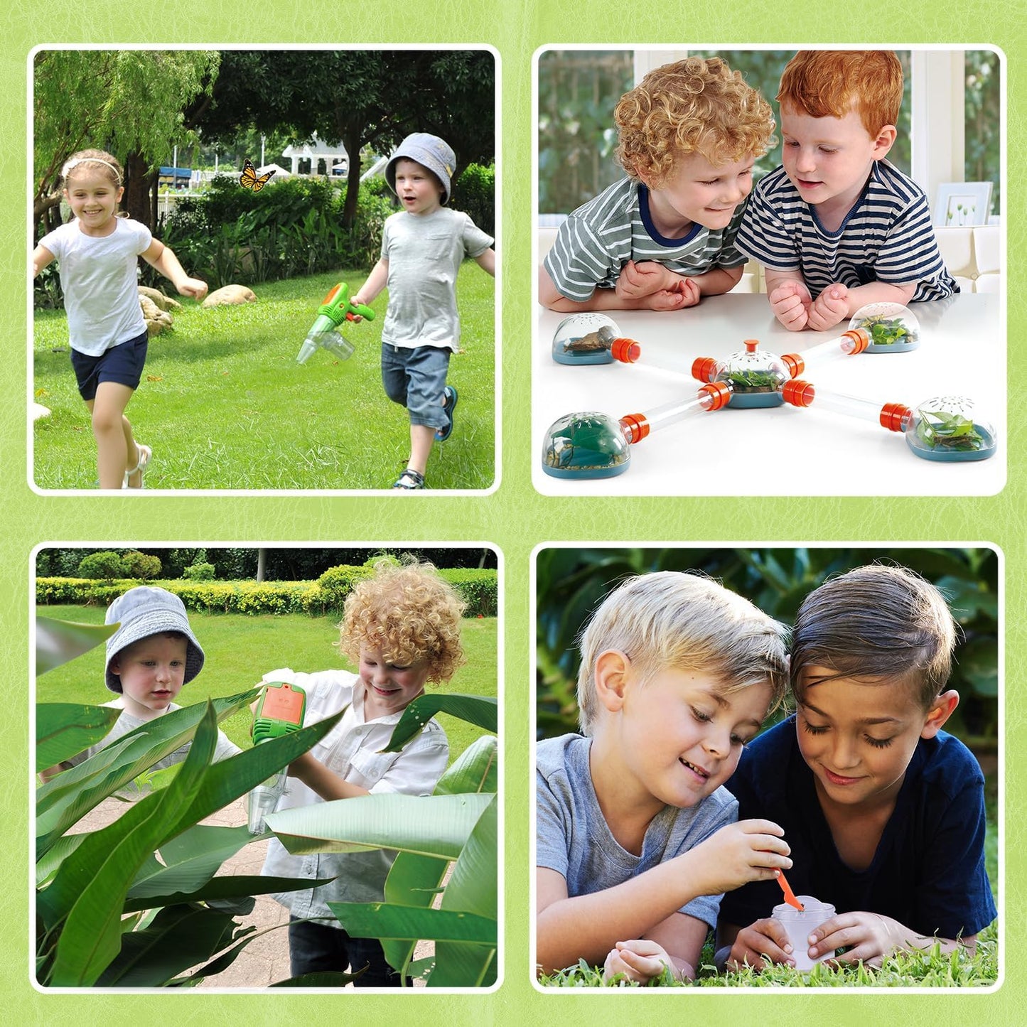 PLAY Bug Catcher Kit for Kids – Outdoor Bug Vacuum, Habitat & Insect Terrarium