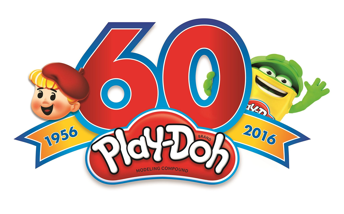 Play-Doh B6508 4 Pack Classic Colors, 16 oz, Small