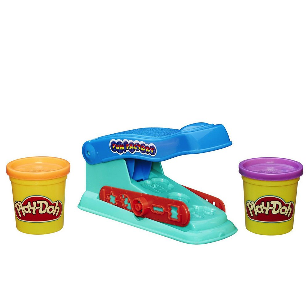 Play-Doh Basic Fun Factory Shape Making Machine with 2 Non-Toxic Colors