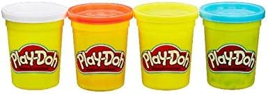 Play-Doh Bulk 8-Pack Non-Toxic Modeling Compound – 4oz Cans (32oz Total) in Assorted Colors