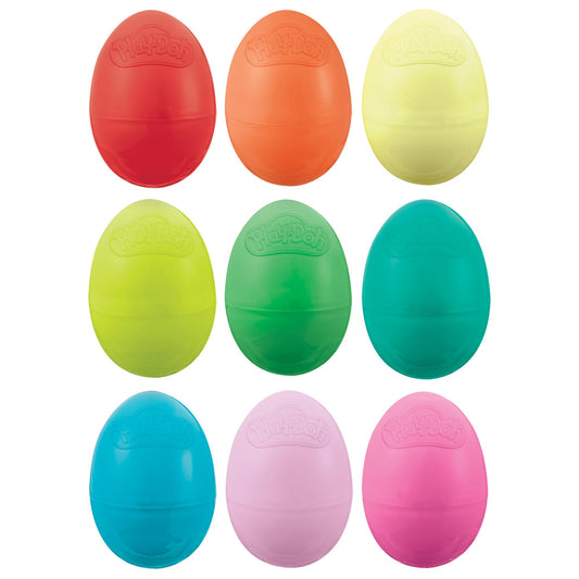 Play-Doh Easter Eggs Bag 9-Pack – 2 oz Each, 9 Colors, Preschool Easter Crafts