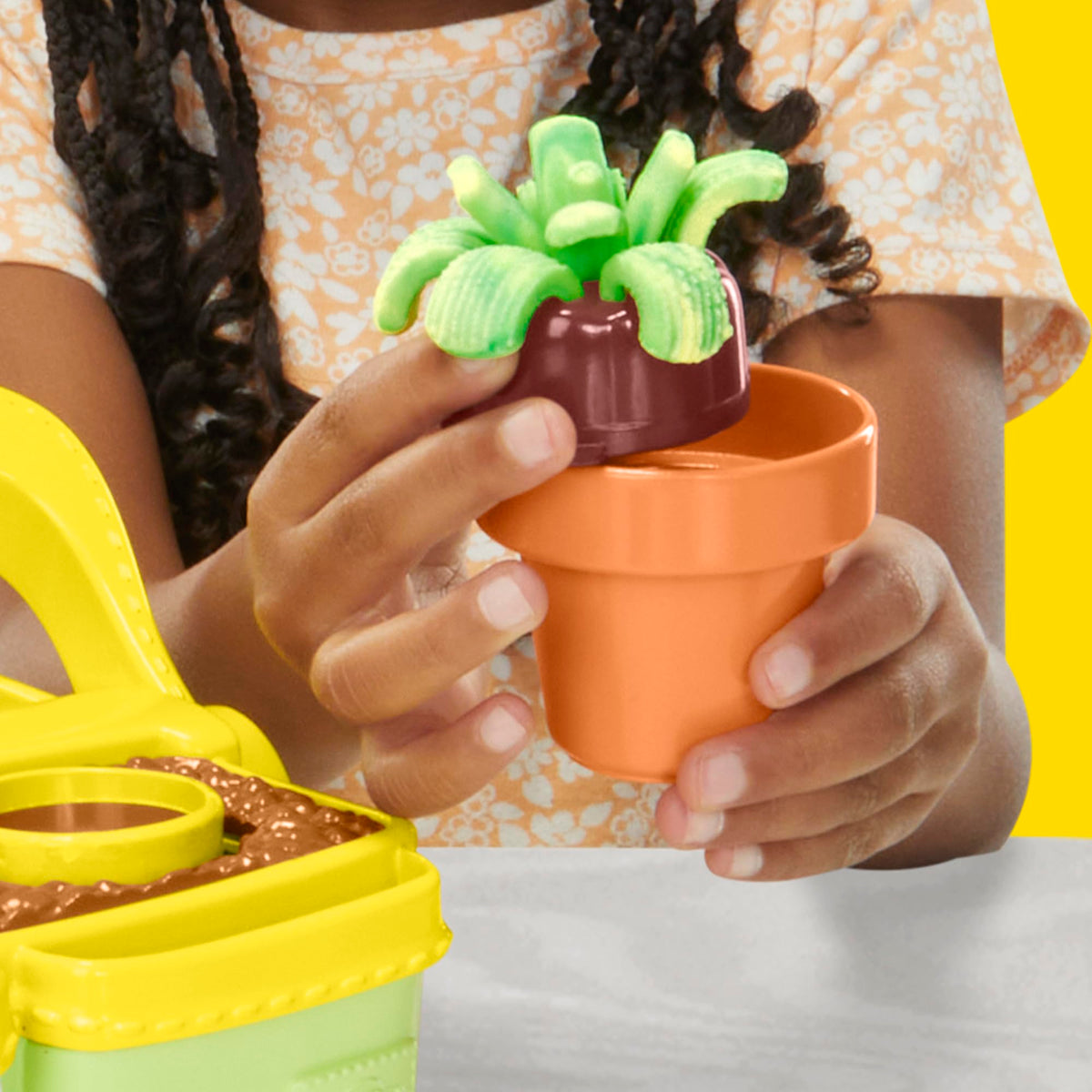 Play-Doh Blooming Flower Garden Toy Playset – Creative Kids Arts & Crafts (Ages 3+)